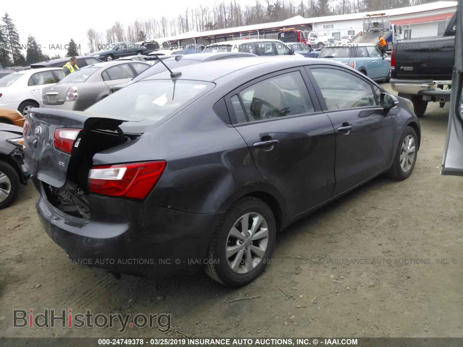 2013 KIA RIO - VIN: KNADN4A33D6196034 - Фото 4