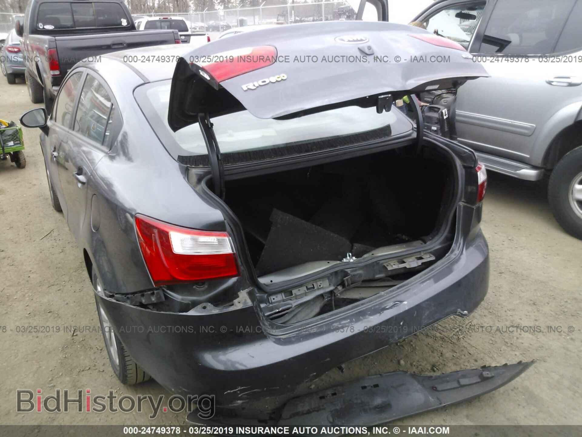 2013 KIA RIO - VIN: KNADN4A33D6196034 - Фото 6