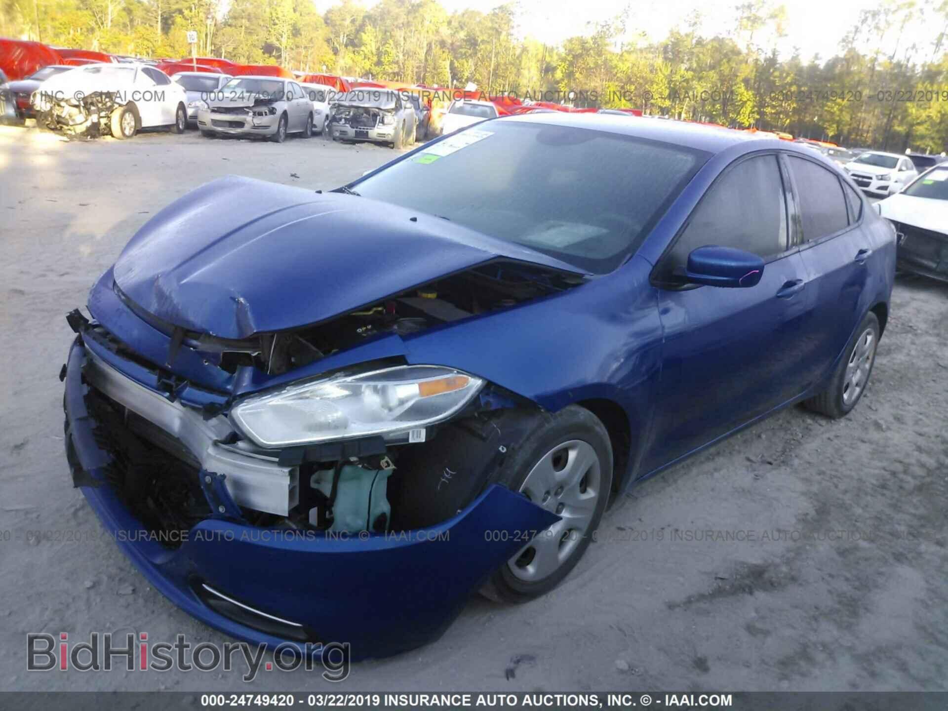 2013 DODGE DART - VIN: 1C3CDFAH2DD335045 - Фото 2