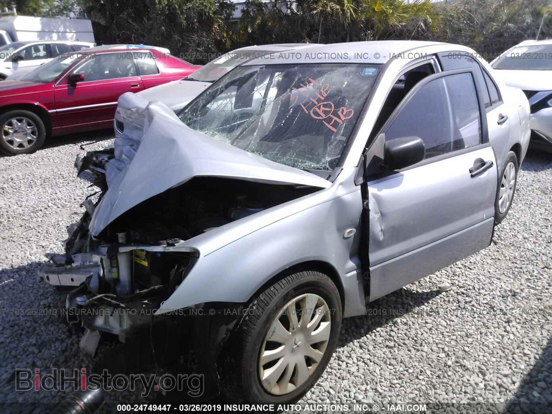 2006 MITSUBISHI LANCER - VIN: JA3AJ26E36U063349 - Фото 2