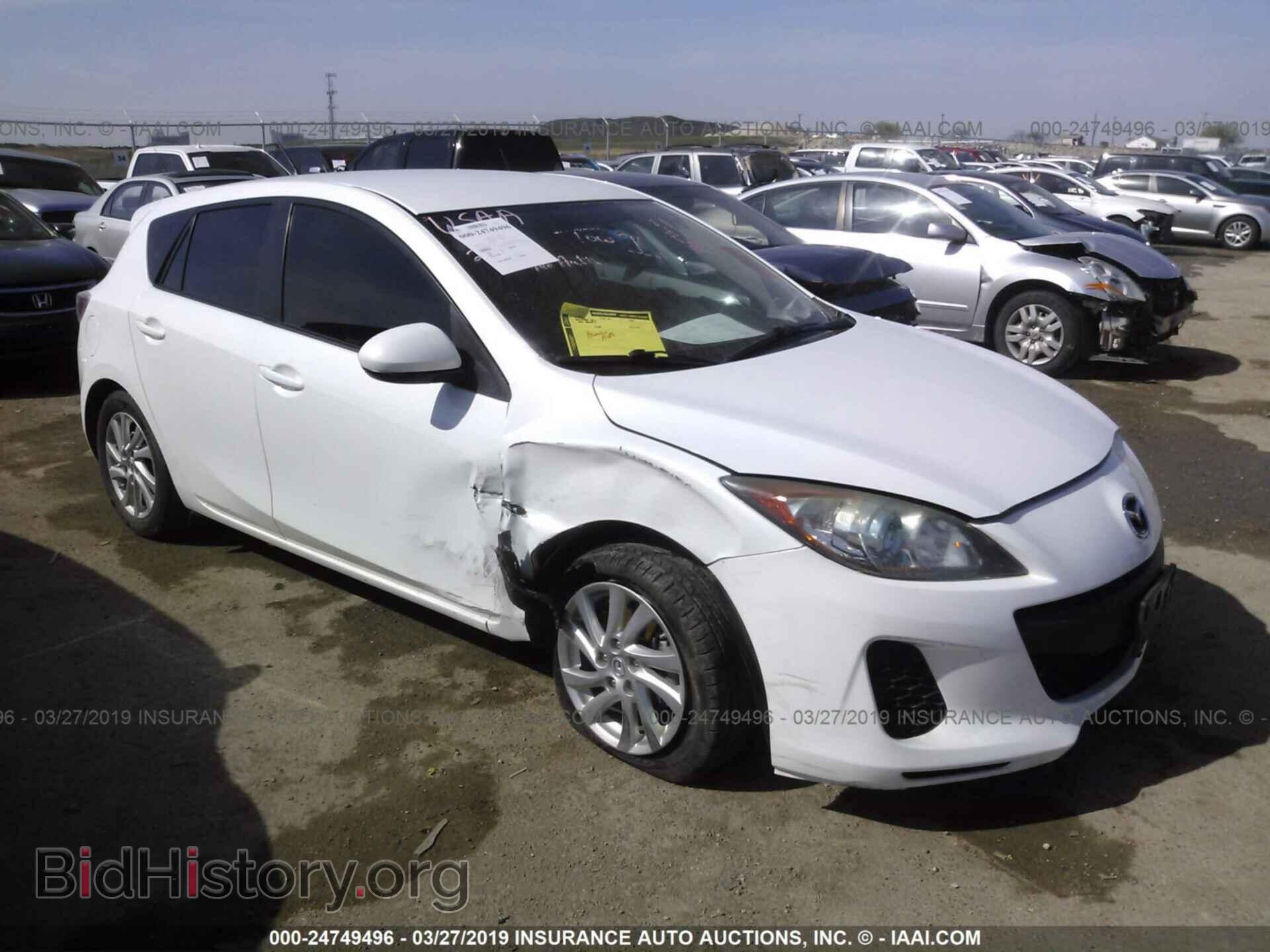 Фотография JM1BL1L70C1686540 - MAZDA 3 2012