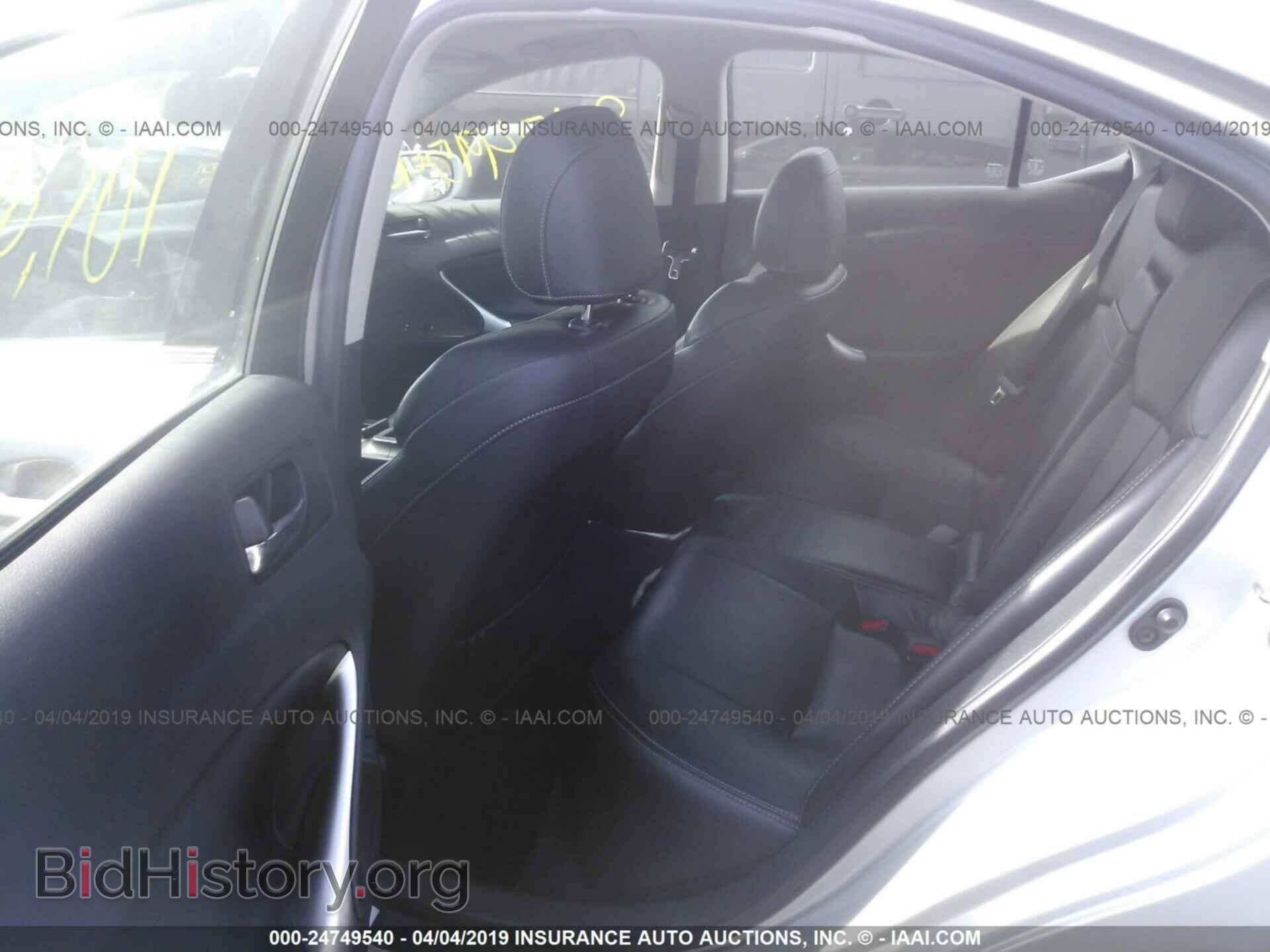 2011 LEXUS IS - VIN: JTHBF5C23B5150349 - Фото 8