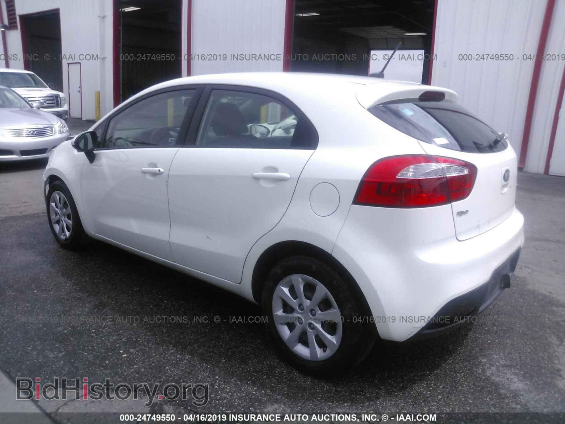 2013 KIA RIO - VIN: KNADM5A31D6307754 - Фото 3