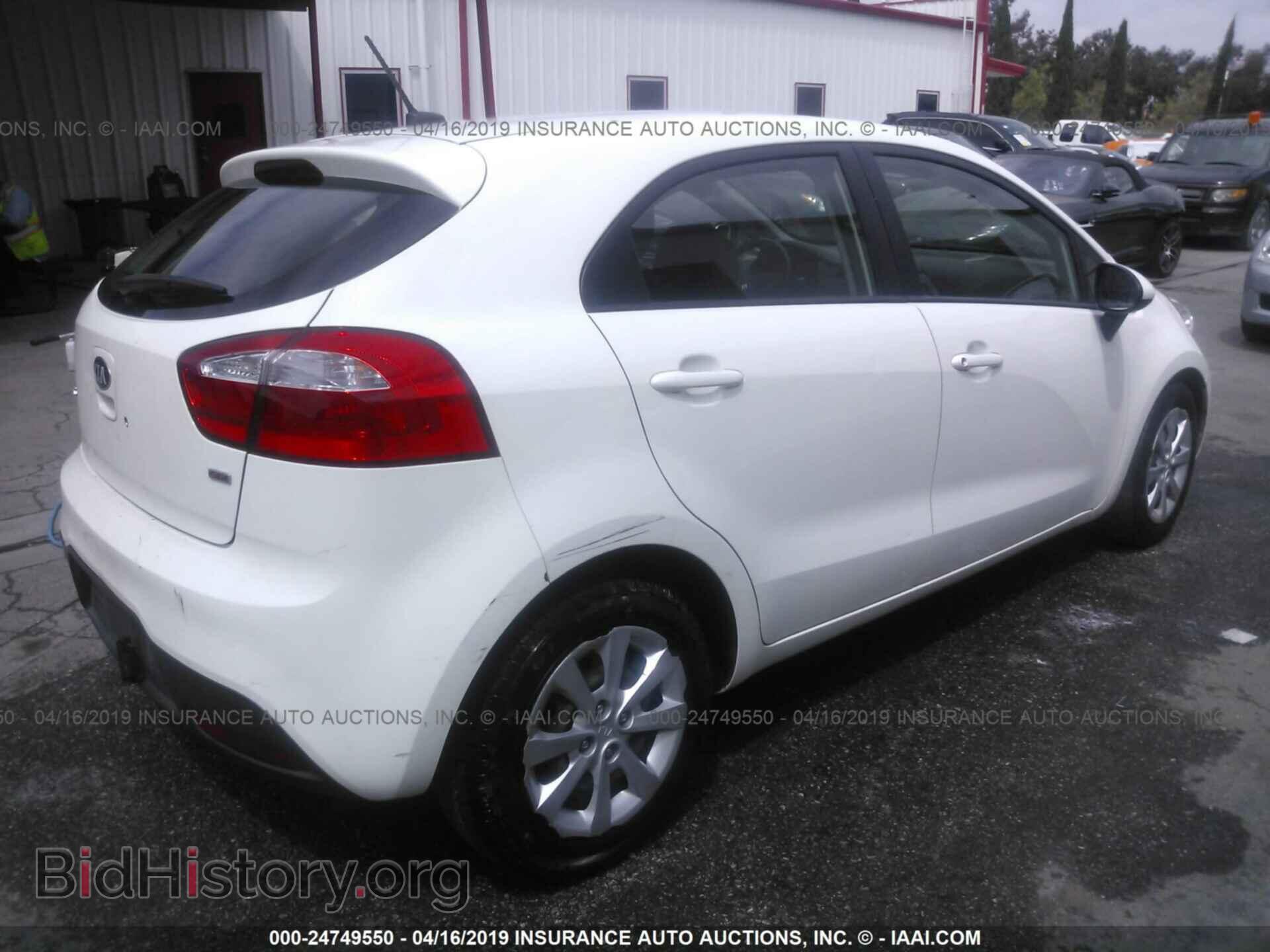 2013 KIA RIO - VIN: KNADM5A31D6307754 - Фото 4