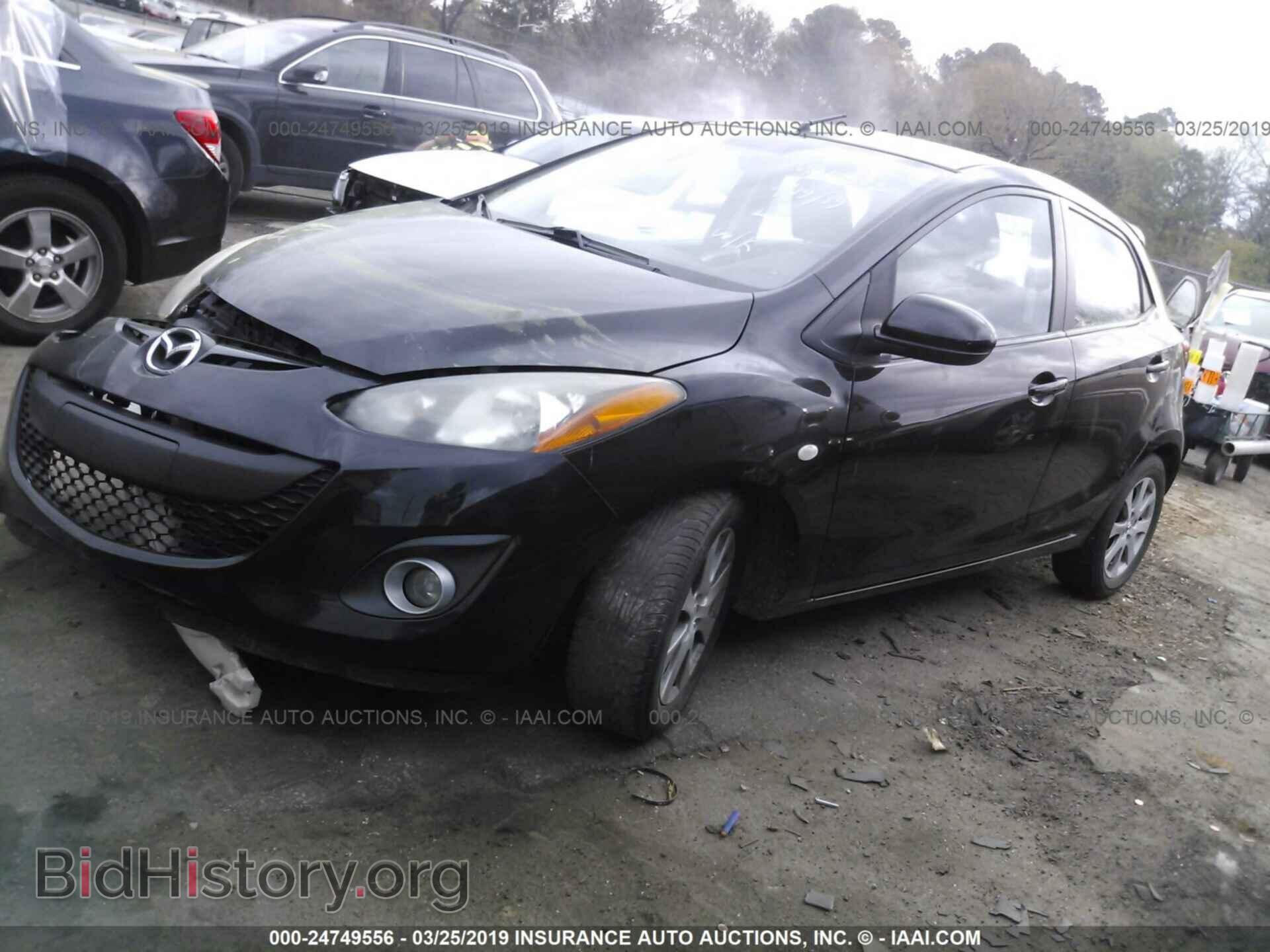 2011 MAZDA MAZDA2 - VIN: JM1DE1HY6B0110573 - Фото 2
