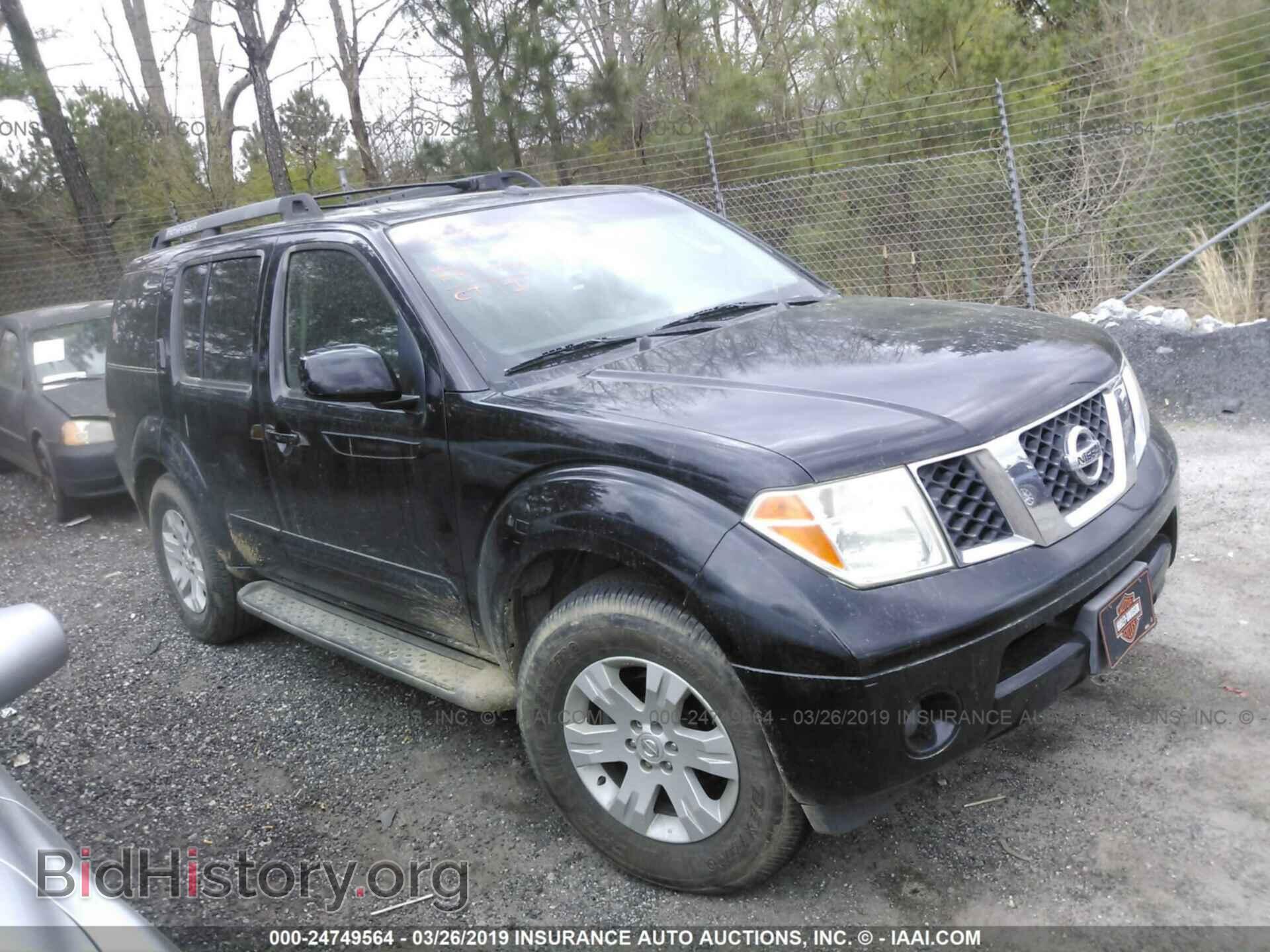 Photo 5N1AR18U56C619705 - NISSAN PATHFINDER 2006