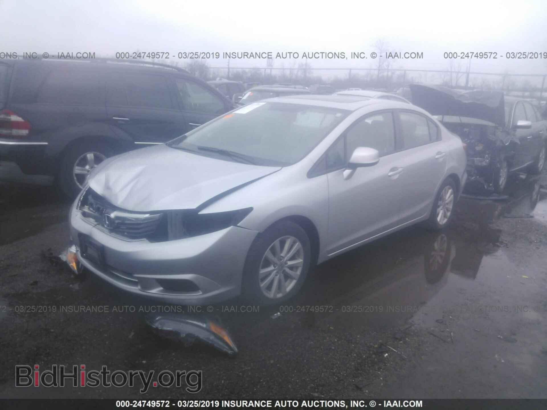 2012 HONDA CIVIC - VIN: 19XFB2F91CE023014 - Фото 2
