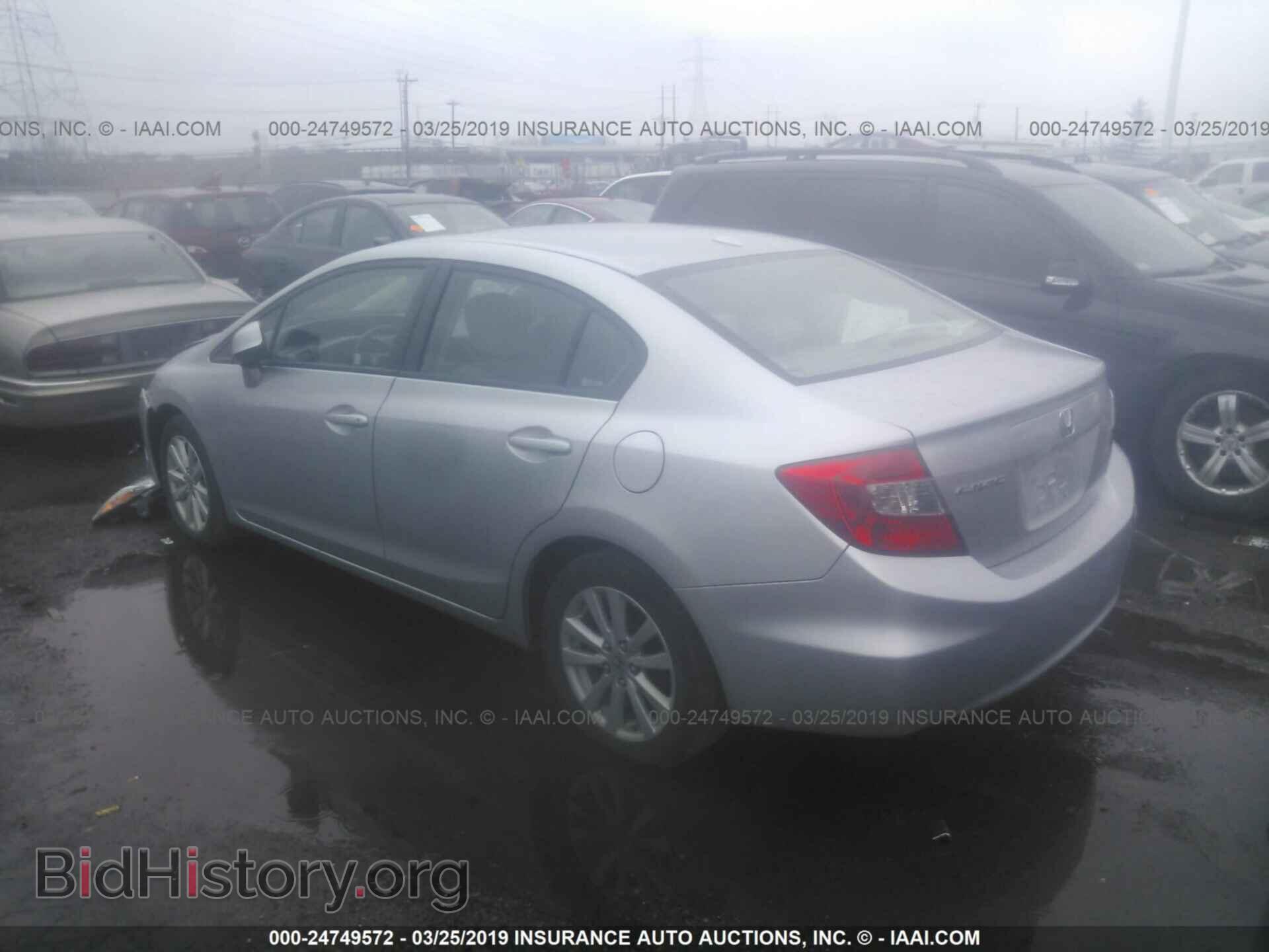 2012 HONDA CIVIC - VIN: 19XFB2F91CE023014 - Фото 3