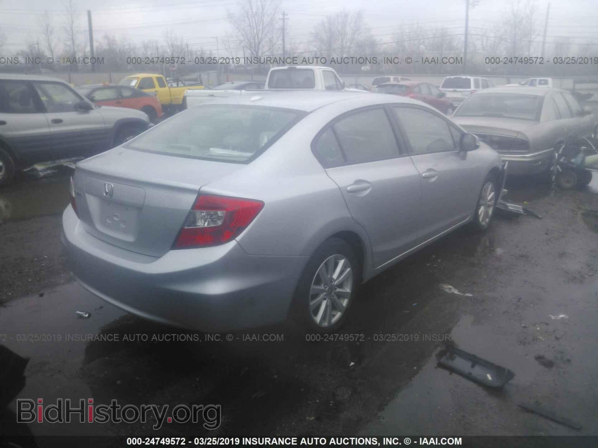 2012 HONDA CIVIC - VIN: 19XFB2F91CE023014 - Фото 4