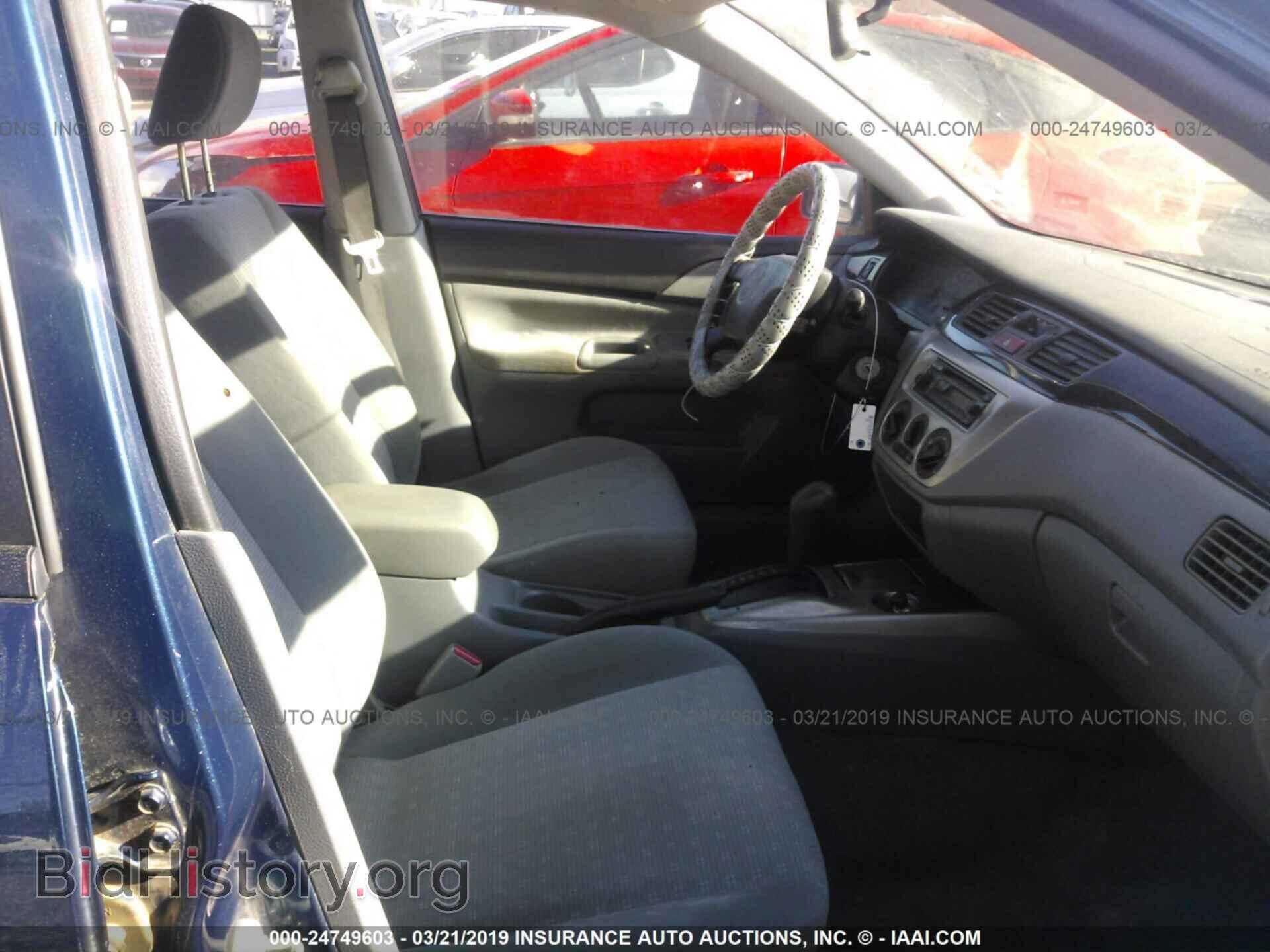 2005 MITSUBISHI LANCER - VIN: JA3AJ26E75U054250 - Фото 5