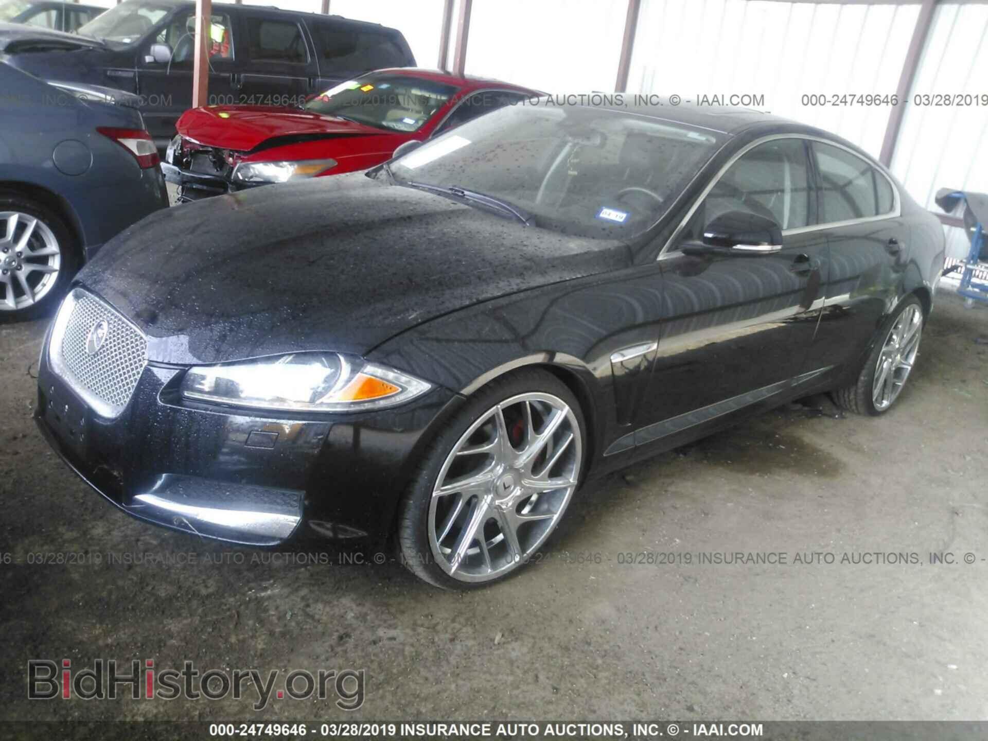 2013 JAGUAR XF - VIN: SAJWA0ES0DPS97352 - Фото 2