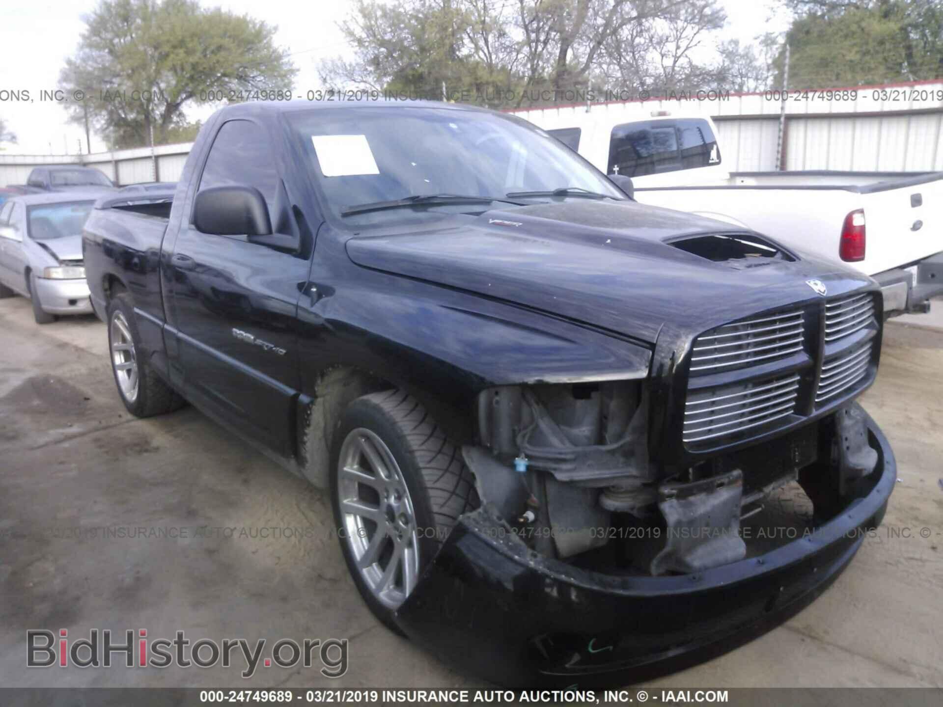 Photo 3D7HA16H04G203061 - DODGE RAM SRT10 2004