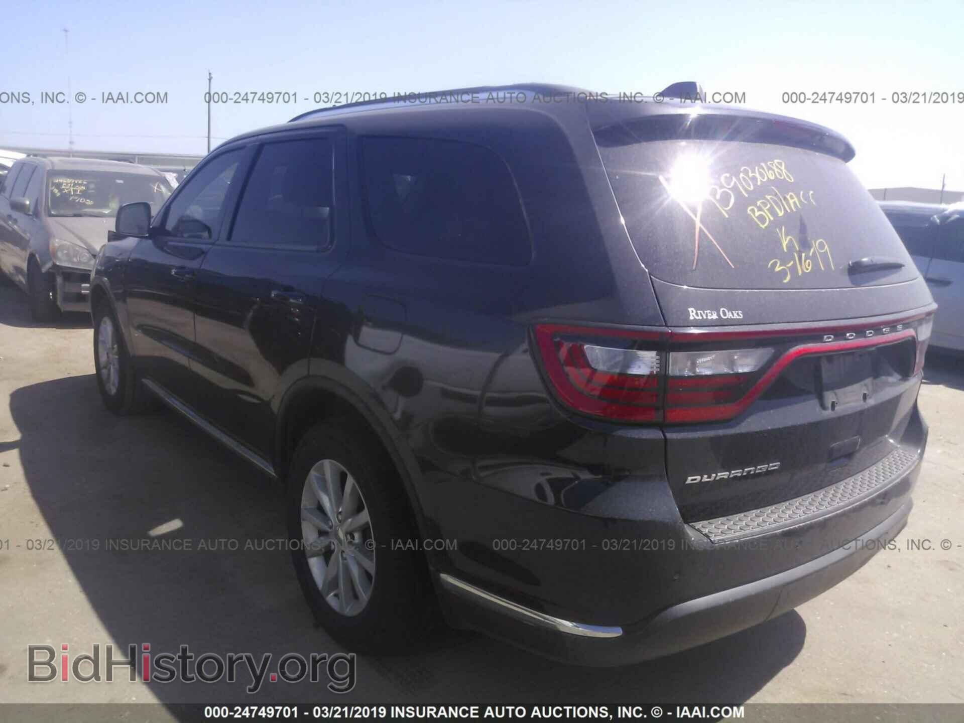 2014 DODGE DURANGO - VIN: 1C4RDHAG2EC370250 - Photo 3