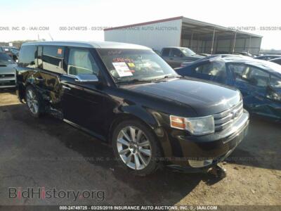 2011 Ford FLEX, black — VIN 2FMGK5DCXBBD08154, IAAI
