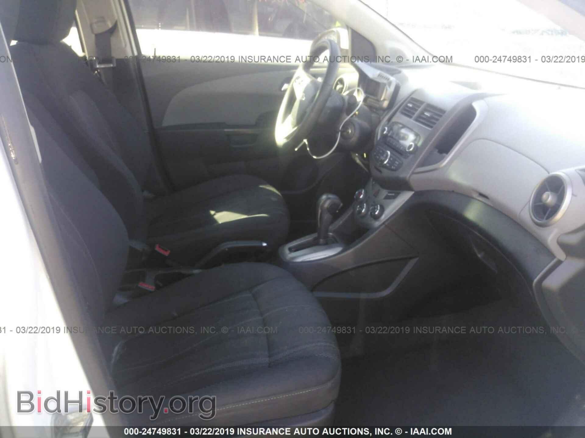 2012 CHEVROLET SONIC - VIN: 1G1JC5SH2C4199490 - Фото 5