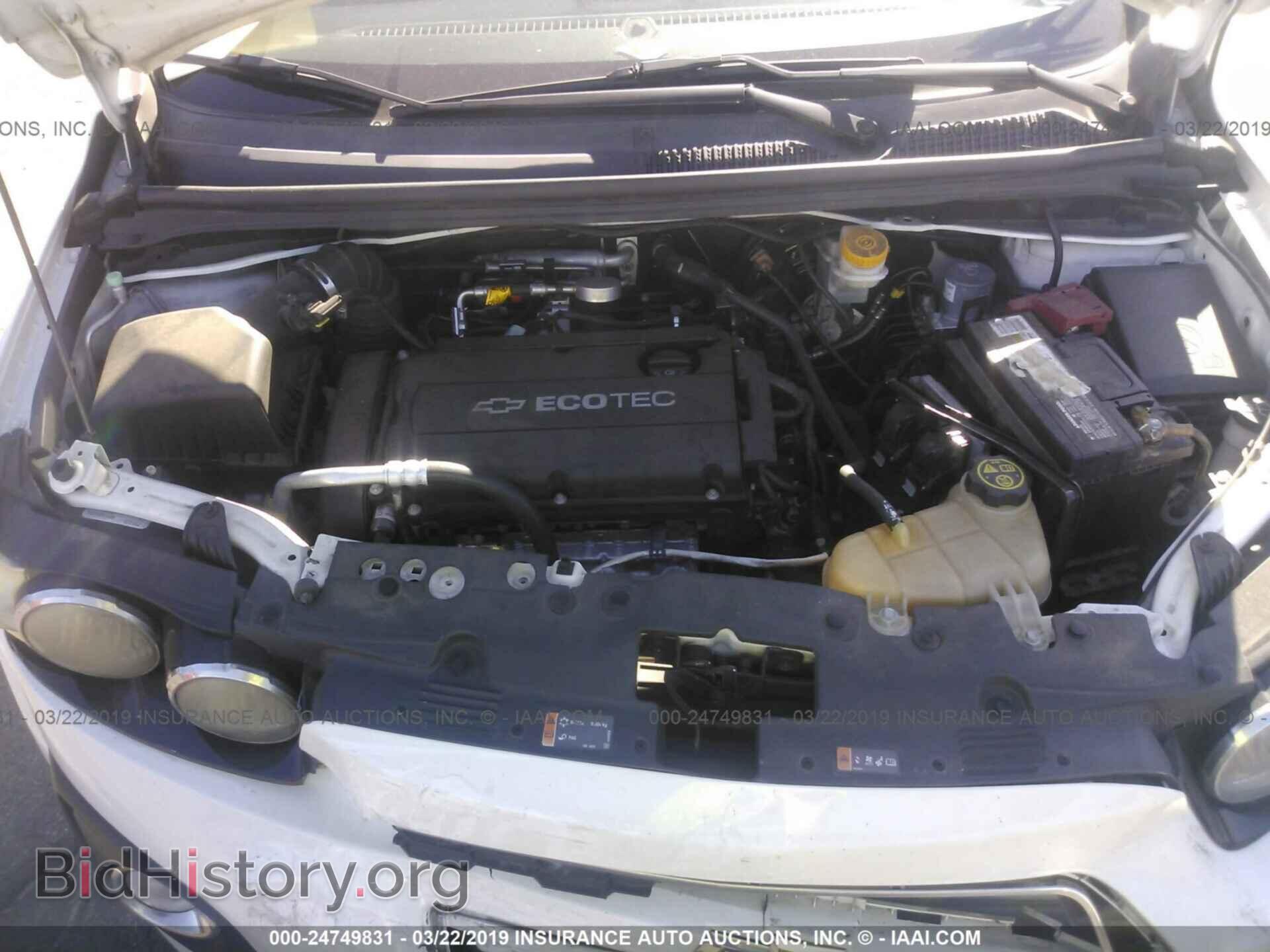 2012 CHEVROLET SONIC - VIN: 1G1JC5SH2C4199490 - Фото 10