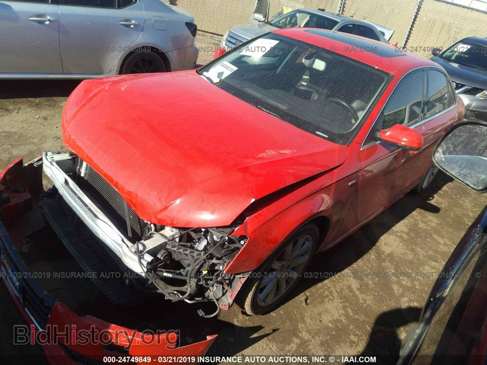 2014 AUDI A4 - VIN: WAUAFAFL6EA018012 - Photo 2