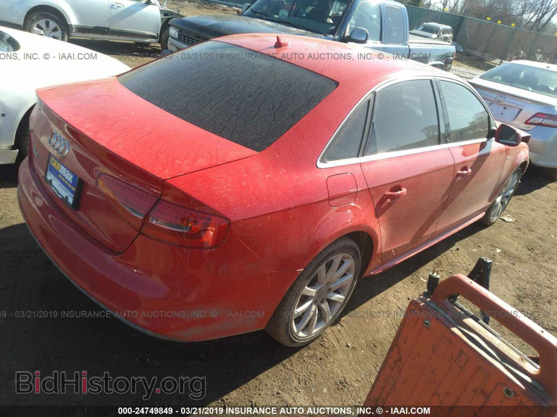 2014 AUDI A4 - VIN: WAUAFAFL6EA018012 - Photo 4