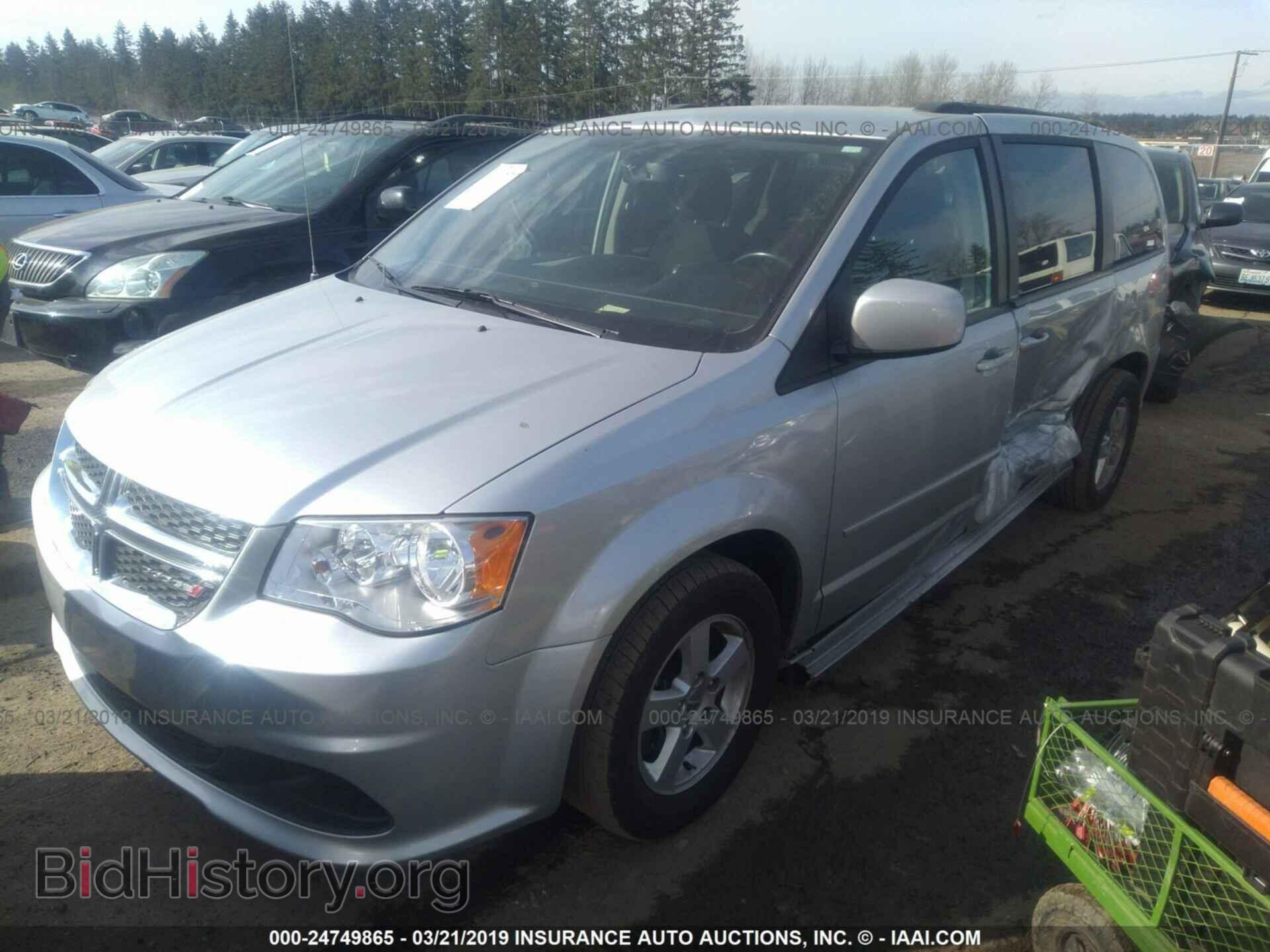 2012 DODGE GRAND CARAVAN - VIN: 2C4RDGCG3CR258312 - Фото 2