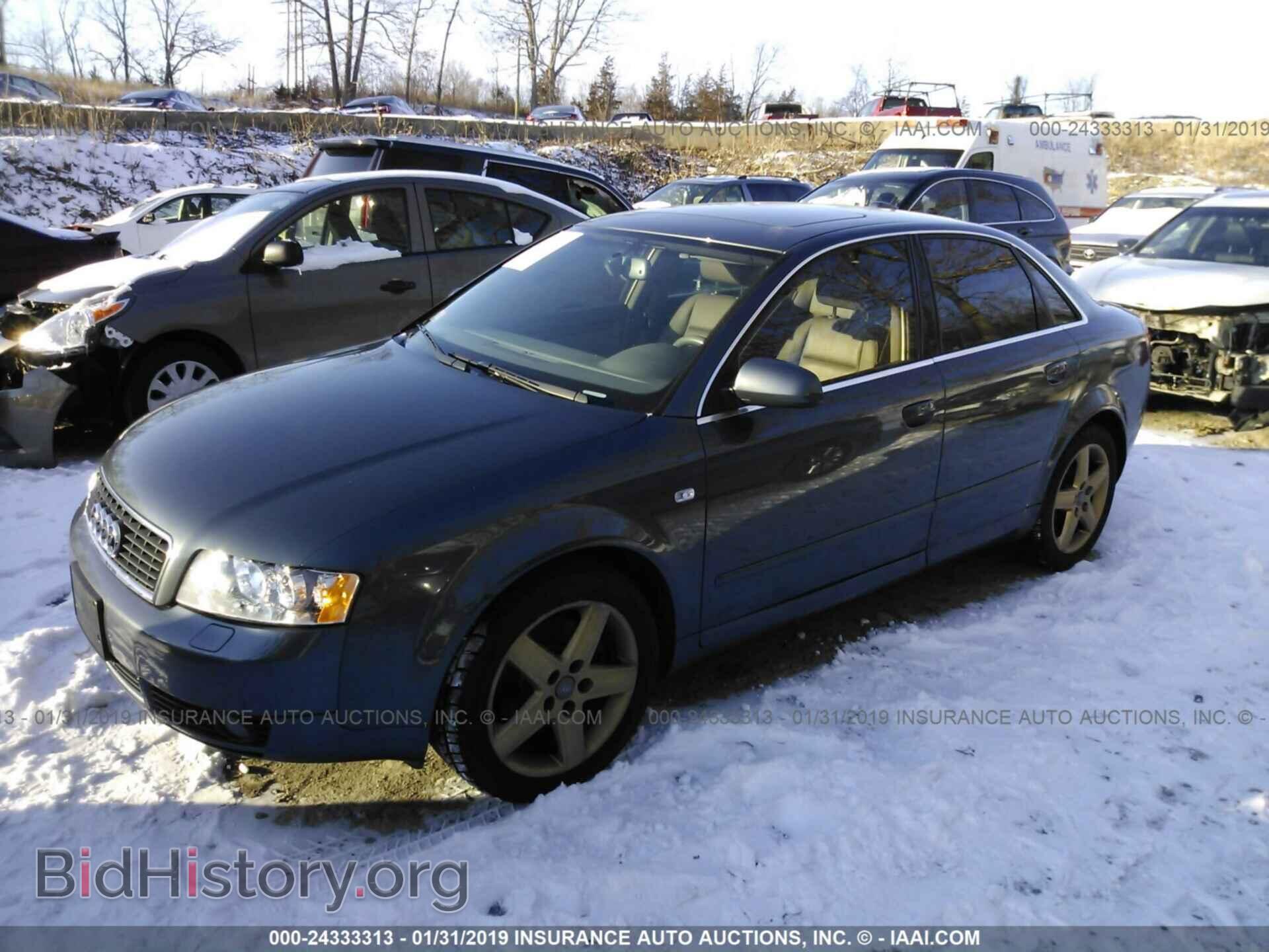 2005 AUDI A4 - VIN: WAULT68E95A071476 - Фото 2