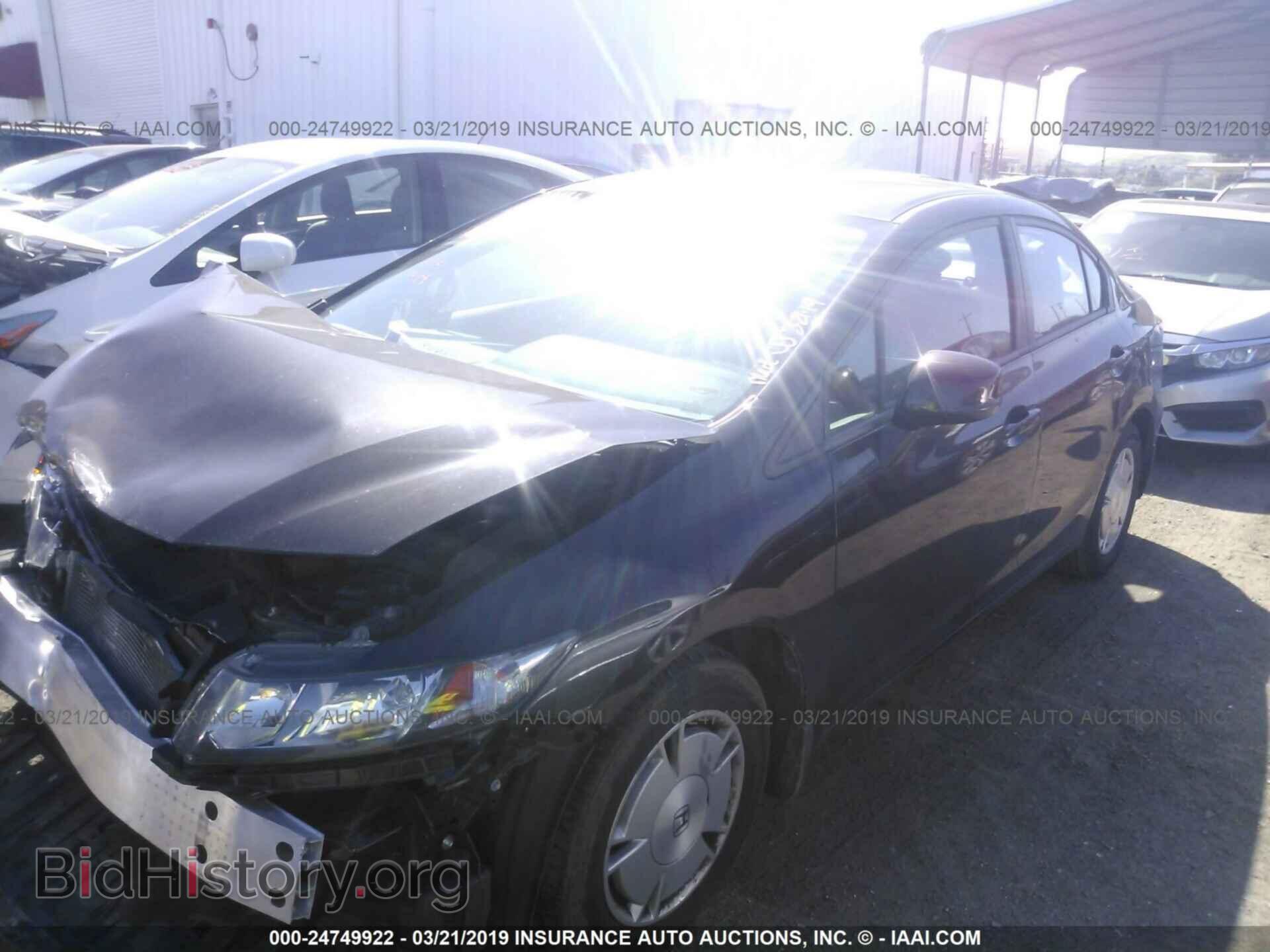 2013 HONDA CIVIC - VIN: 2HGFB2F68DH549704 - Photo 2