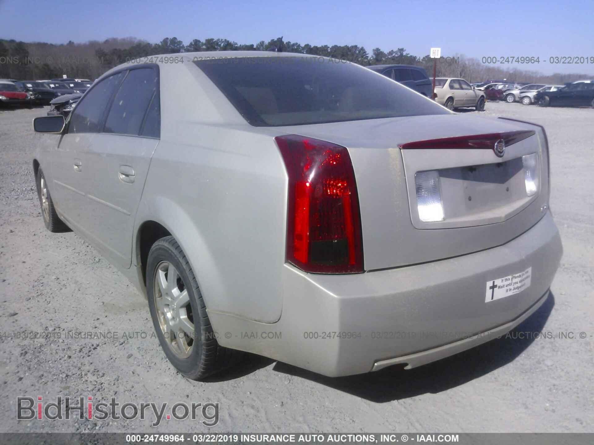 2007 CADILLAC CTS - VIN: 1G6DP577770129413 - Фото 3
