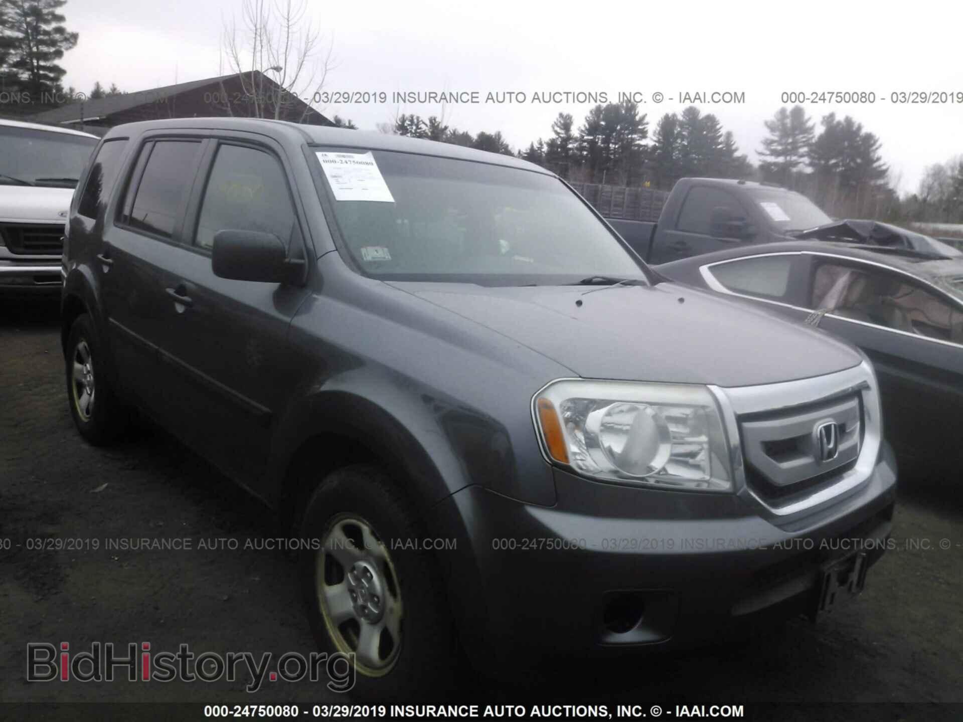 Фотография 5FNYF4H25BB103787 - HONDA PILOT 2011