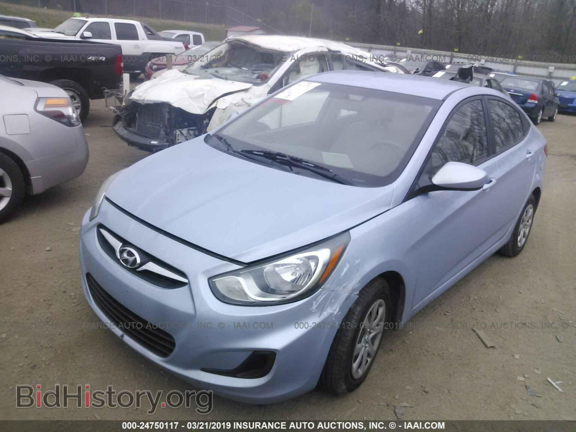 2013 HYUNDAI ACCENT - VIN: KMHCT4AE7DU422069 - Фото 2