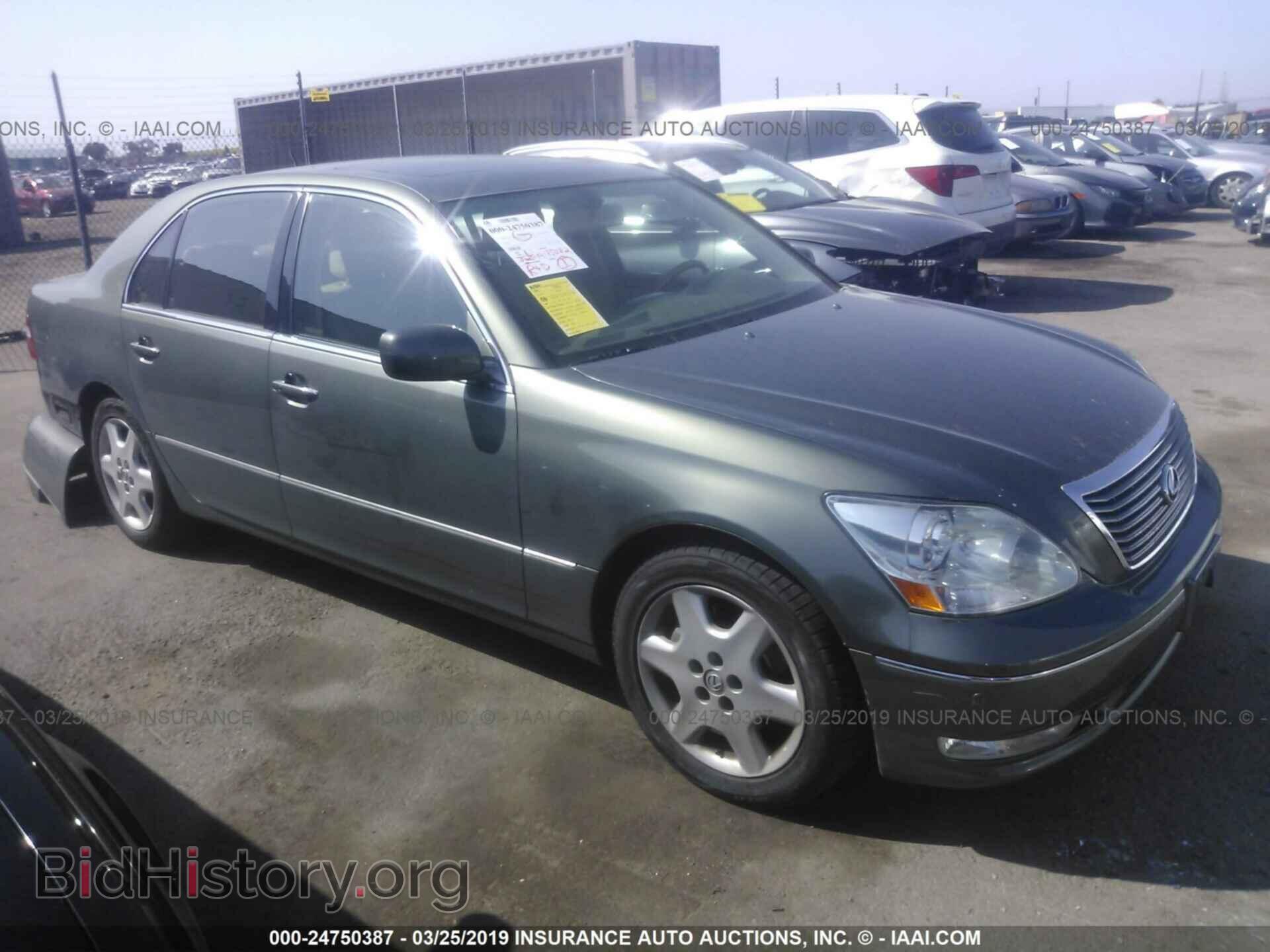 Photo JTHBN36FX40166876 - LEXUS LS 2004