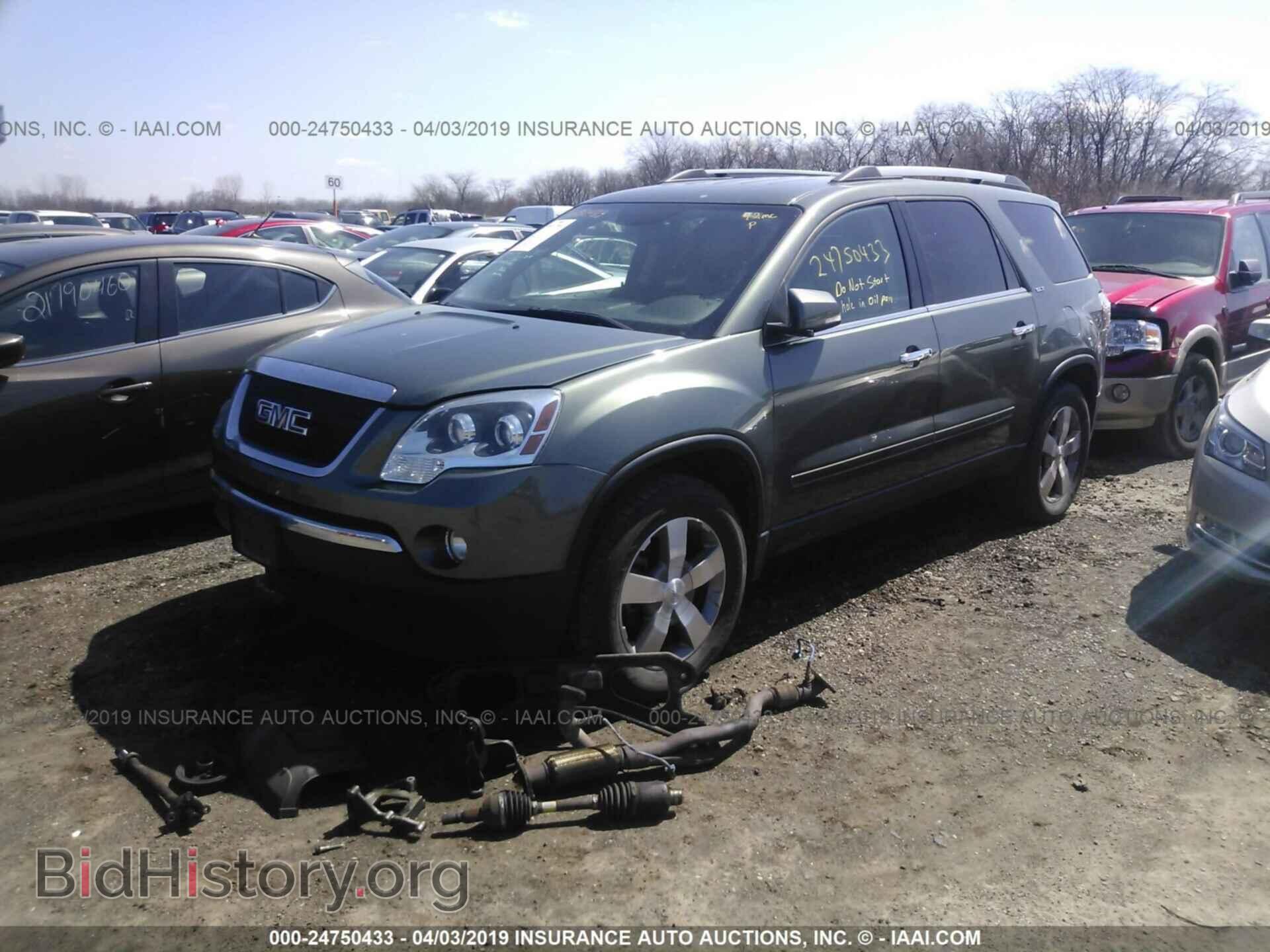 2011 GMC ACADIA - VIN: 1GKKRRED8BJ254488 - Фото 2