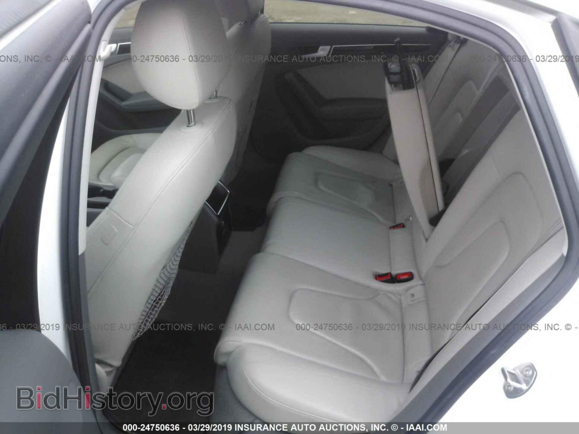 2012 AUDI A4 - VIN: WAUDFAFL3CN019489 - Фото 8