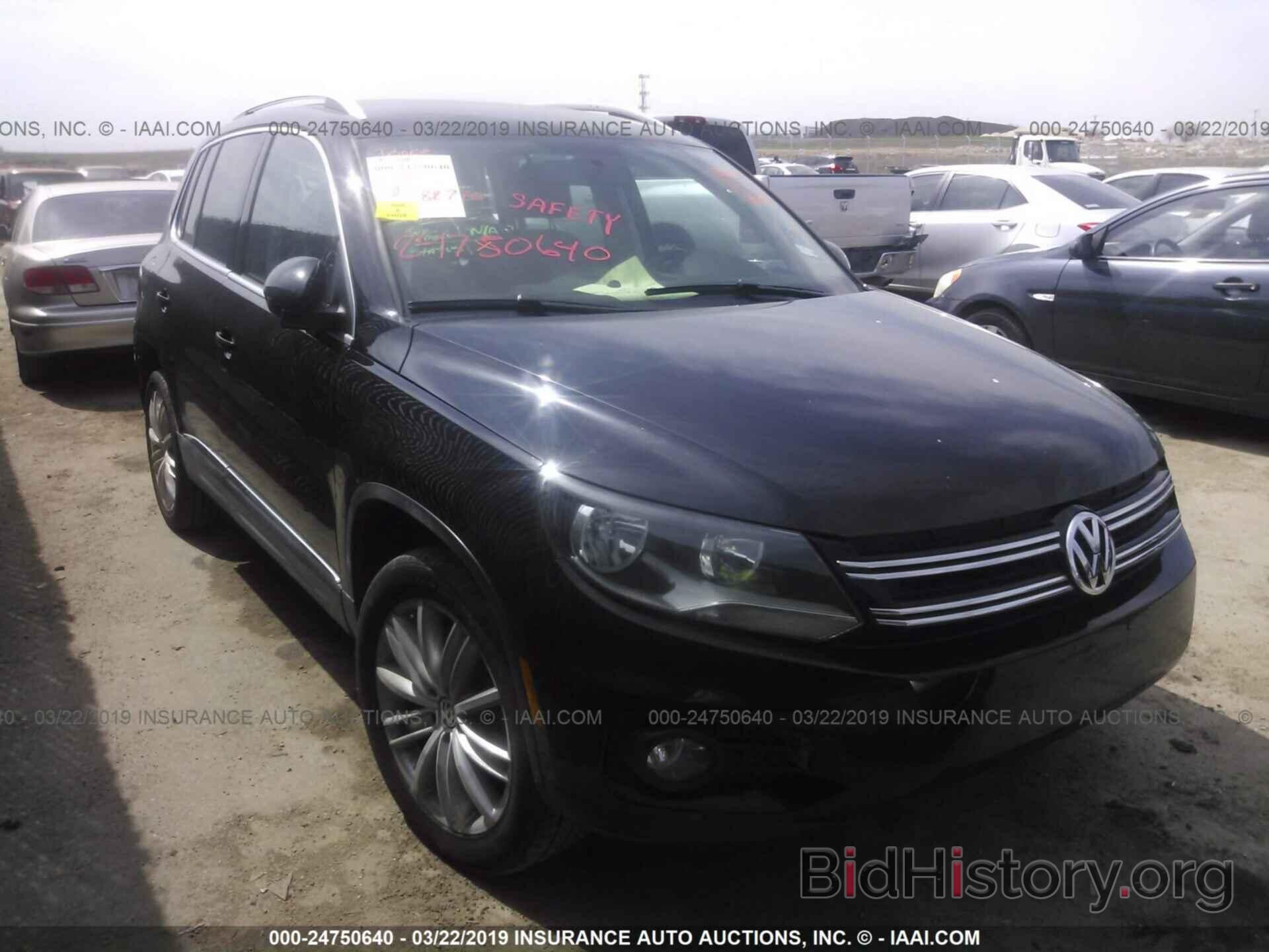 Photo WVGAV7AX9CW525937 - VOLKSWAGEN TIGUAN 2012