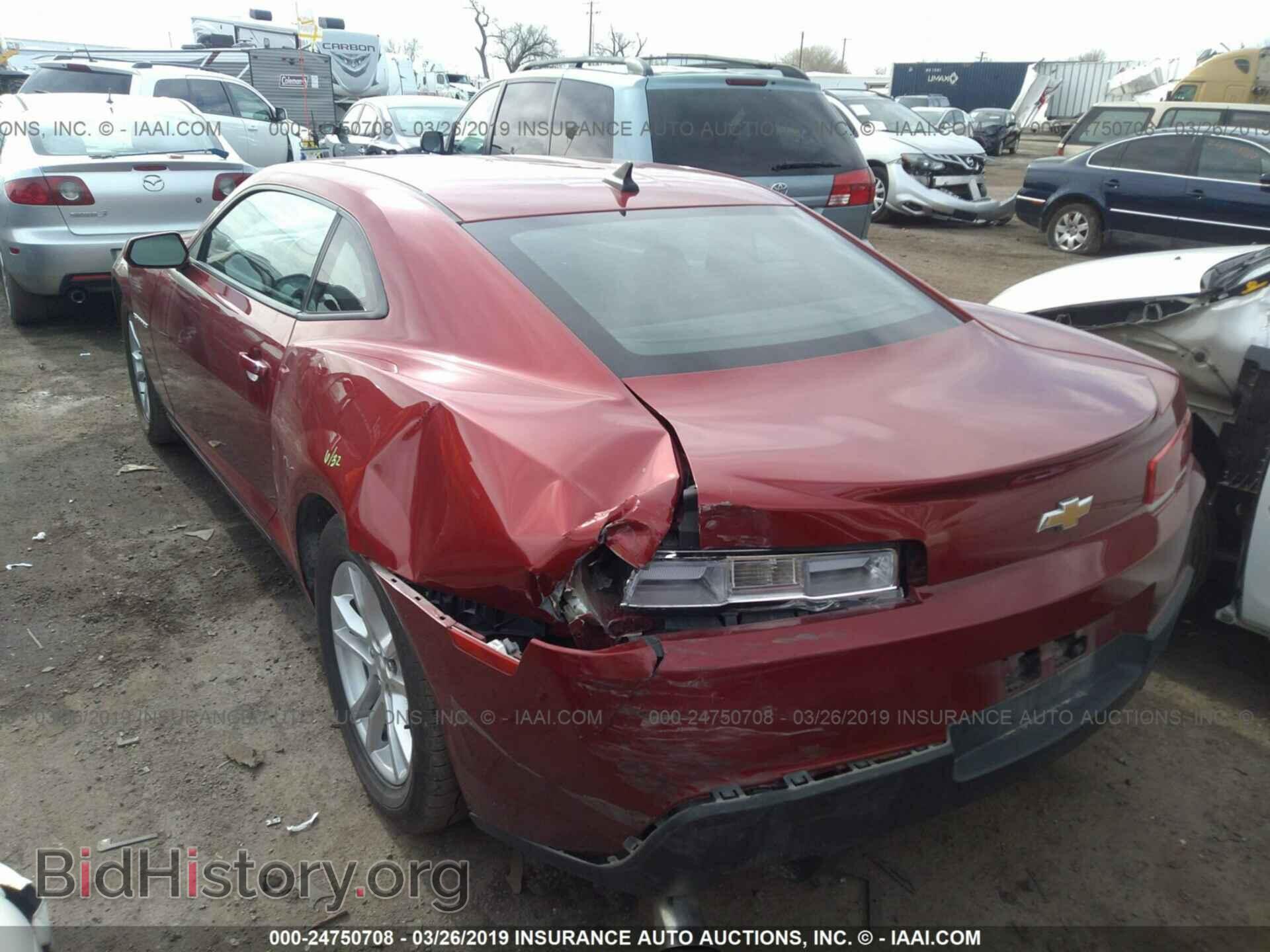 2014 CHEVROLET CAMARO - VIN: 2G1FE1E37E9216003 - Фото 3