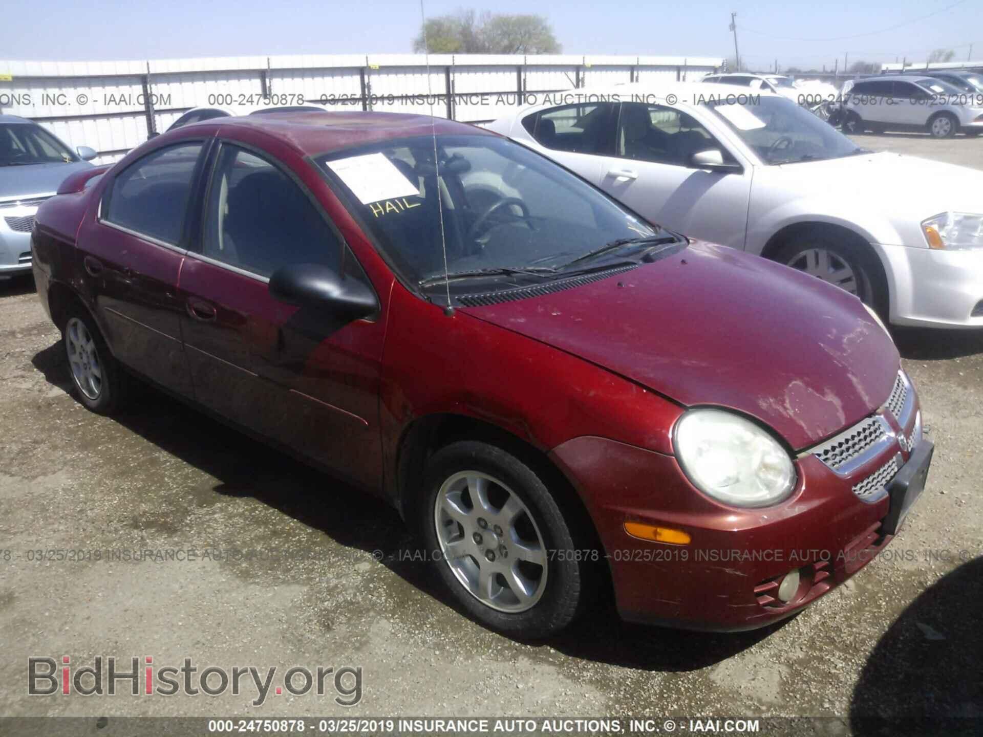 Photo 1B3ES56C25D210213 - DODGE NEON 2005