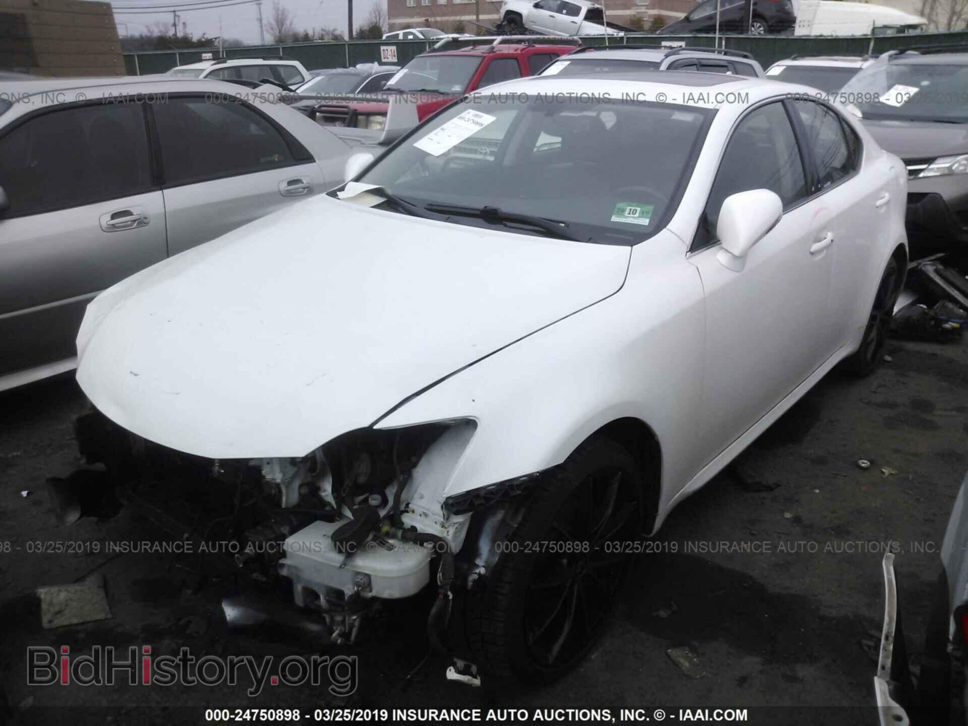 2011 LEXUS IS - VIN: JTHCF5C28B2035039 - Фото 2