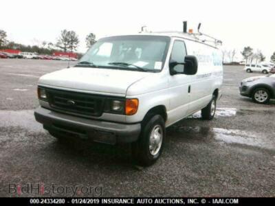 2007 Ford ECONOLINE, white — VIN 1FTNE24W37DB27314, IAAI