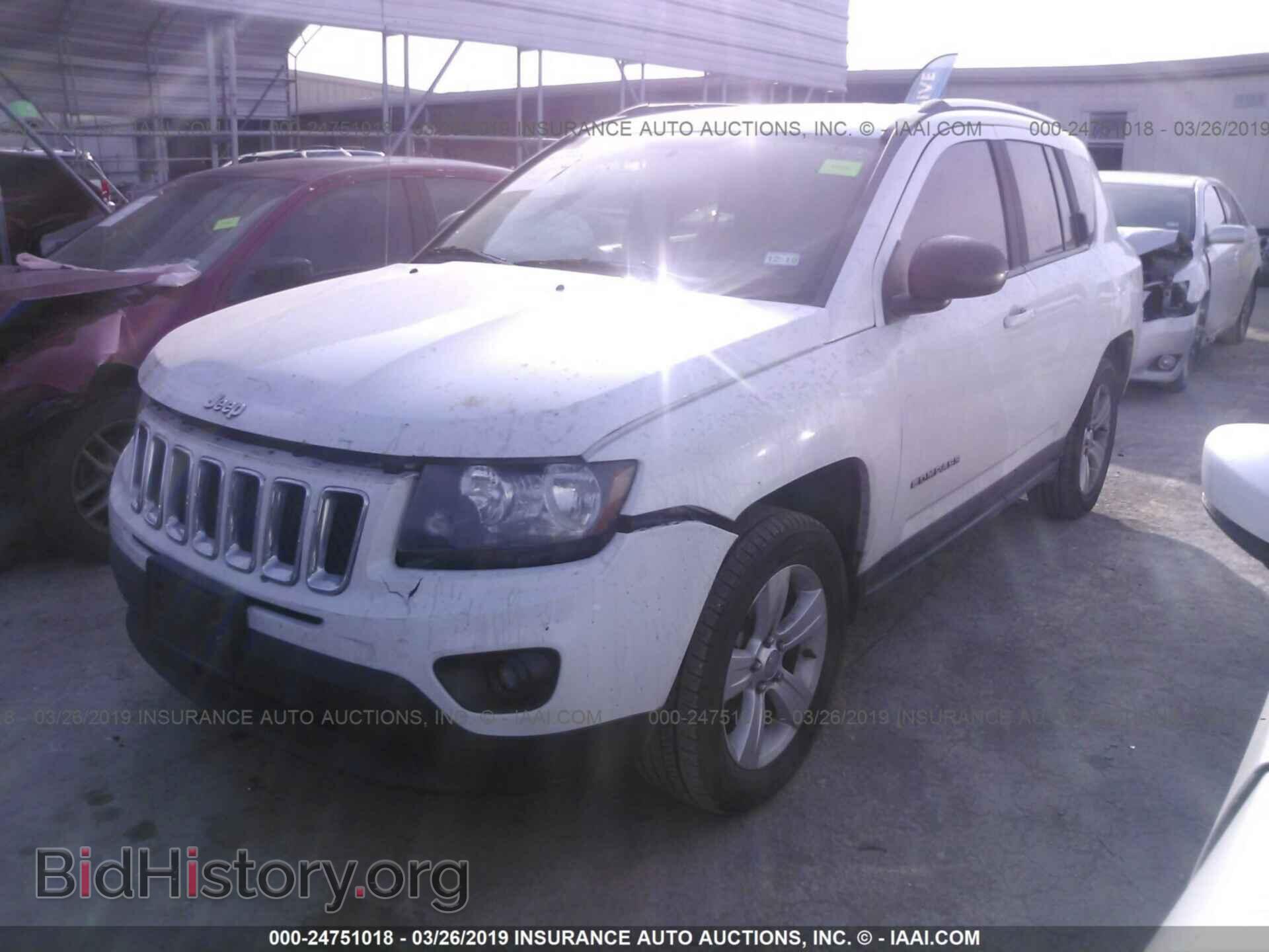 2014 JEEP COMPASS - VIN: 1C4NJCBB5ED893799 - Photo 2