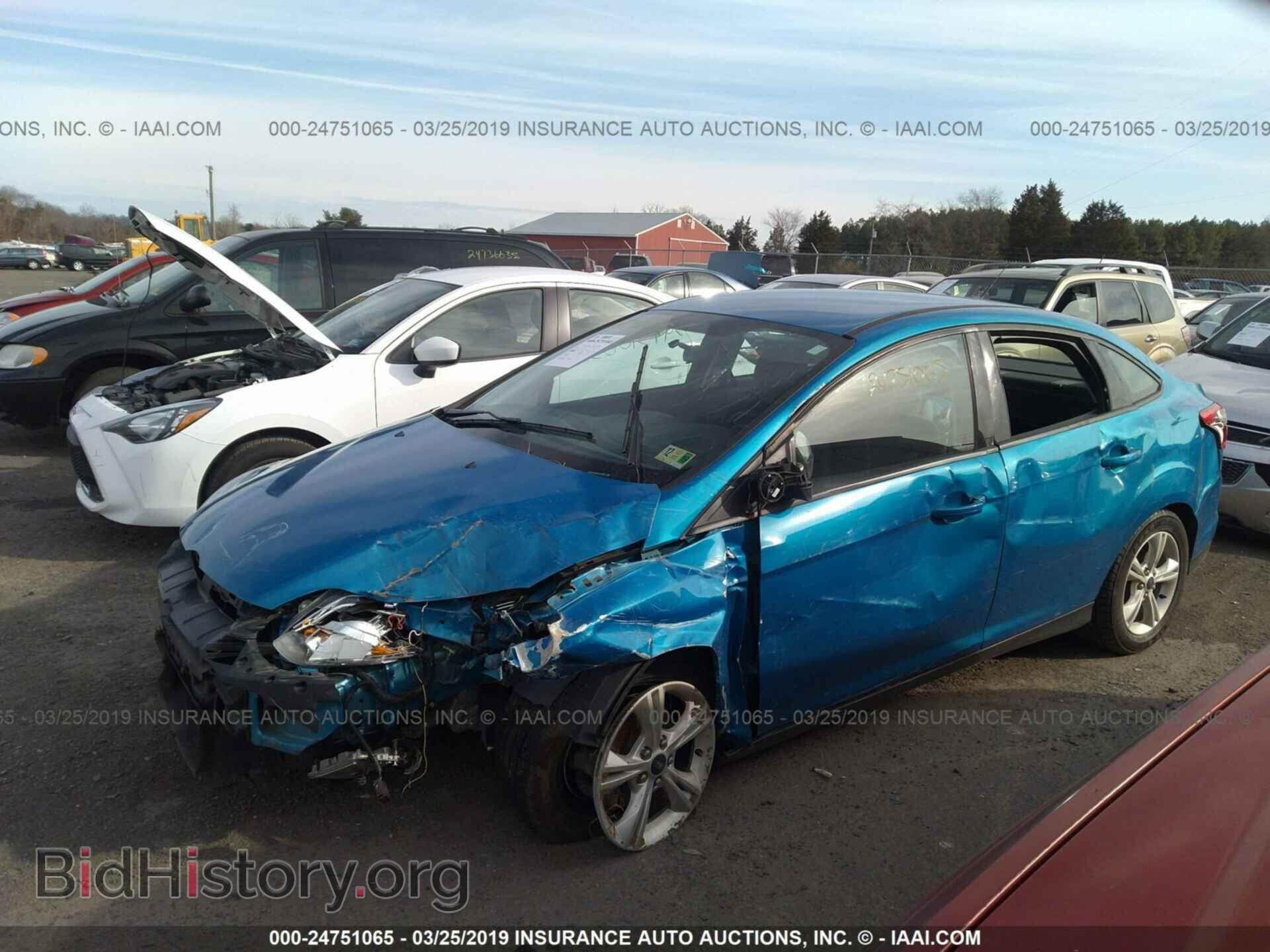 2014 FORD FOCUS - VIN: 1FADP3F26EL417559 - Фото 2