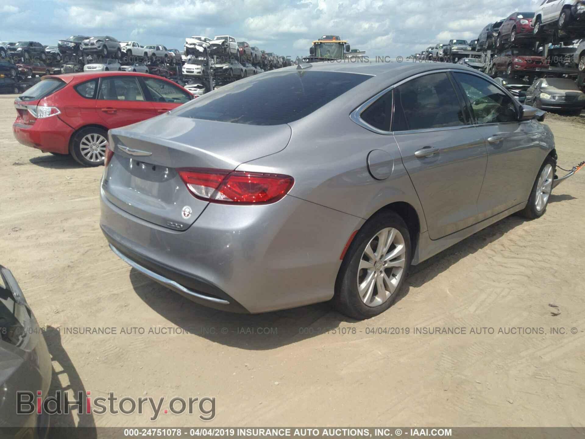 2017 CHRYSLER 200 - VIN: 1C3CCCAB7HN500617 - Фото 4