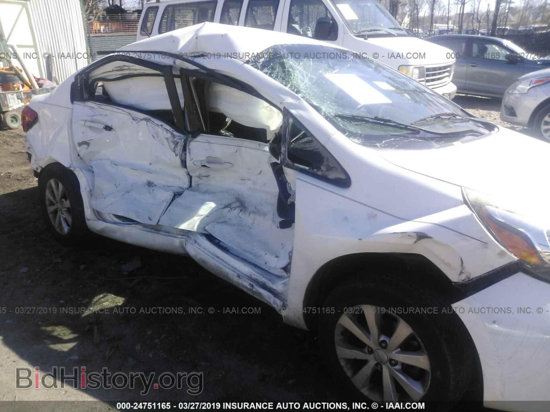 2013 KIA RIO - VIN: KNADN4A3XD6116115 - Фото 6