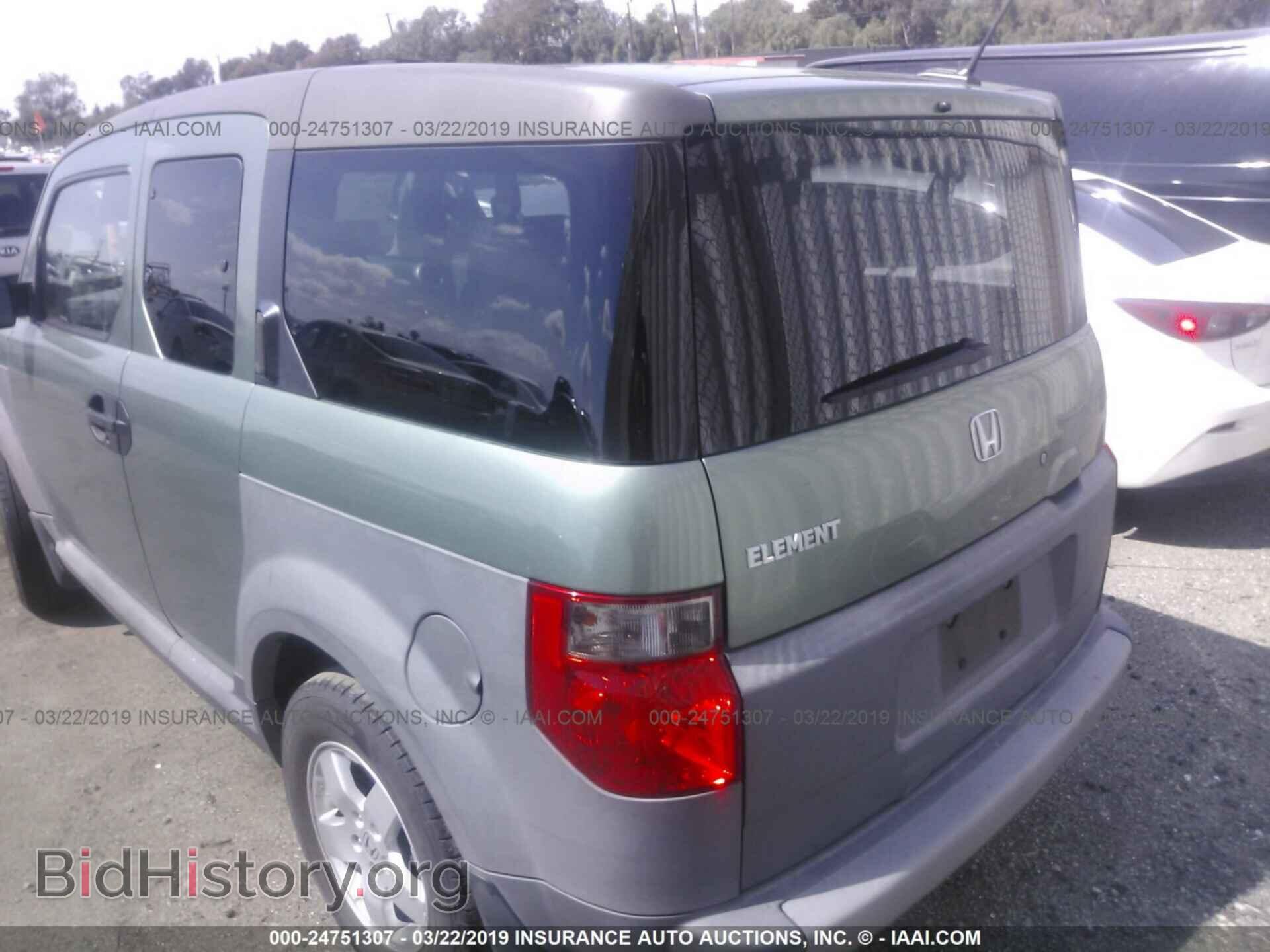 2005 HONDA ELEMENT - VIN: 5J6YH18645L003901 - Фото 3