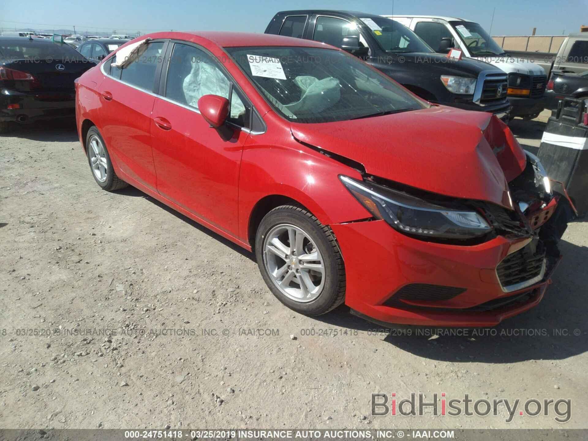 Photo 1G1BE5SM0G7328309 - CHEVROLET CRUZE 2016