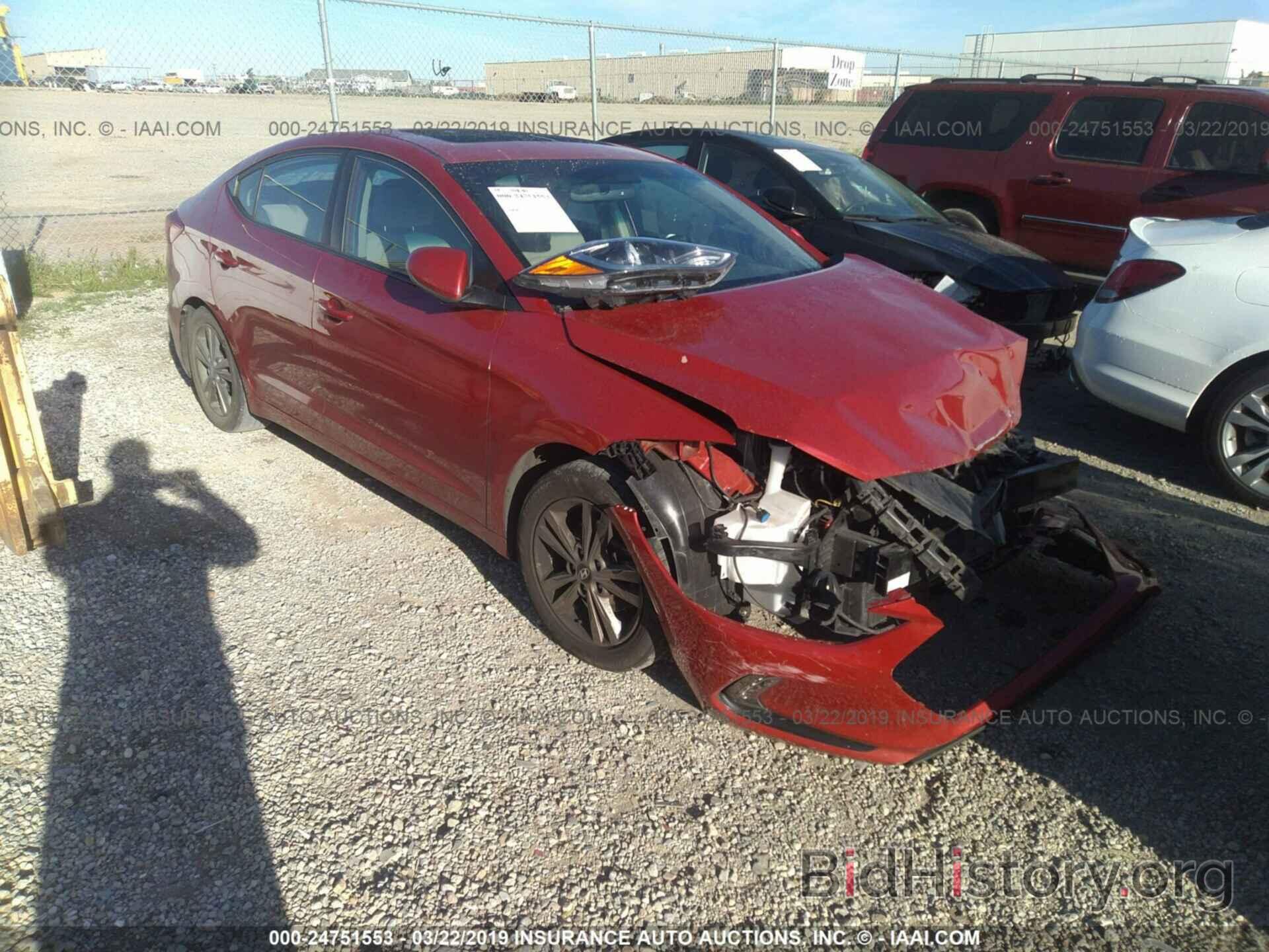 Photo 5NPD84LFXHH135938 - HYUNDAI ELANTRA 2017