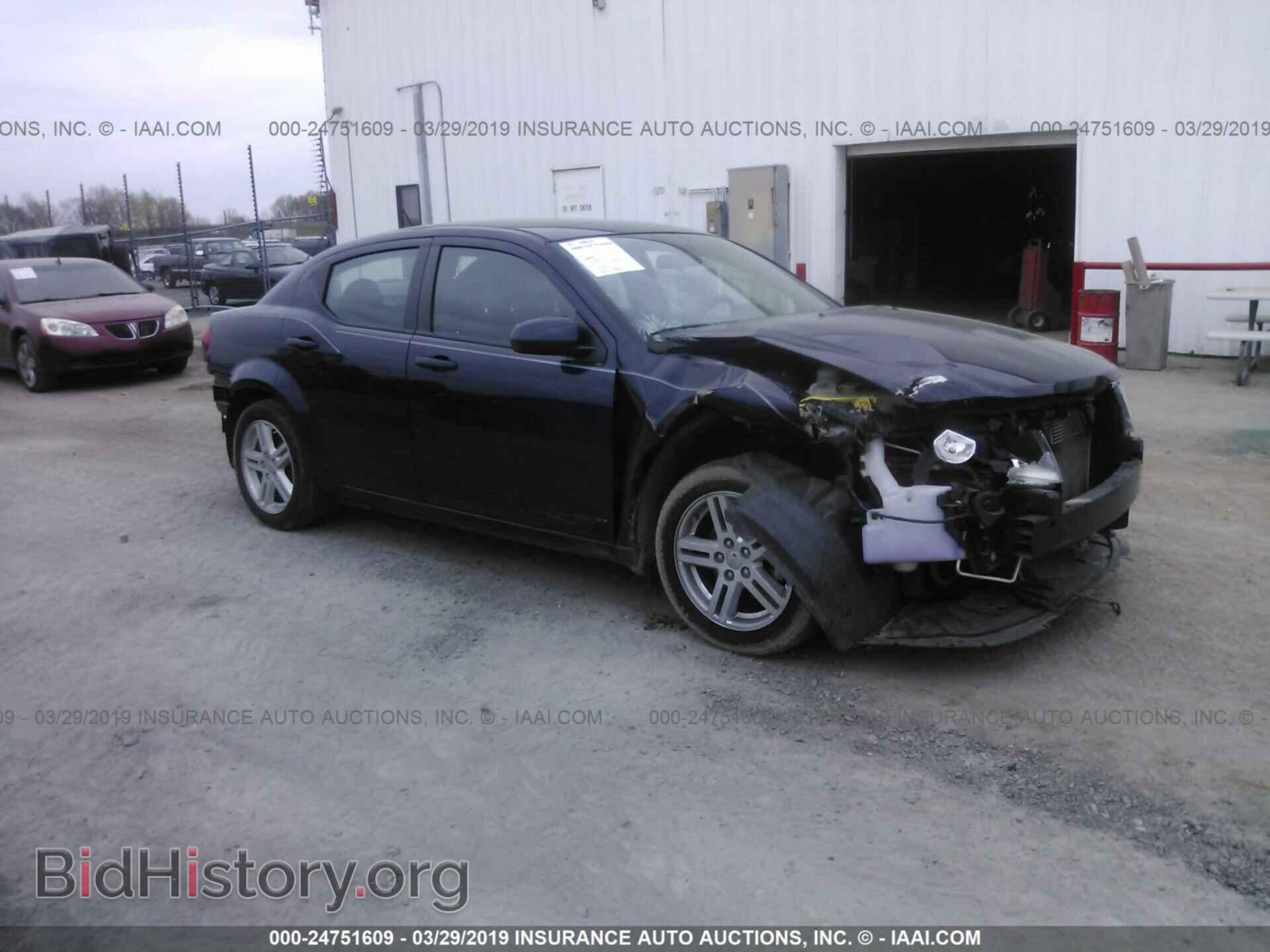 Photo 1C3CDZCB3CN311789 - DODGE AVENGER 2012