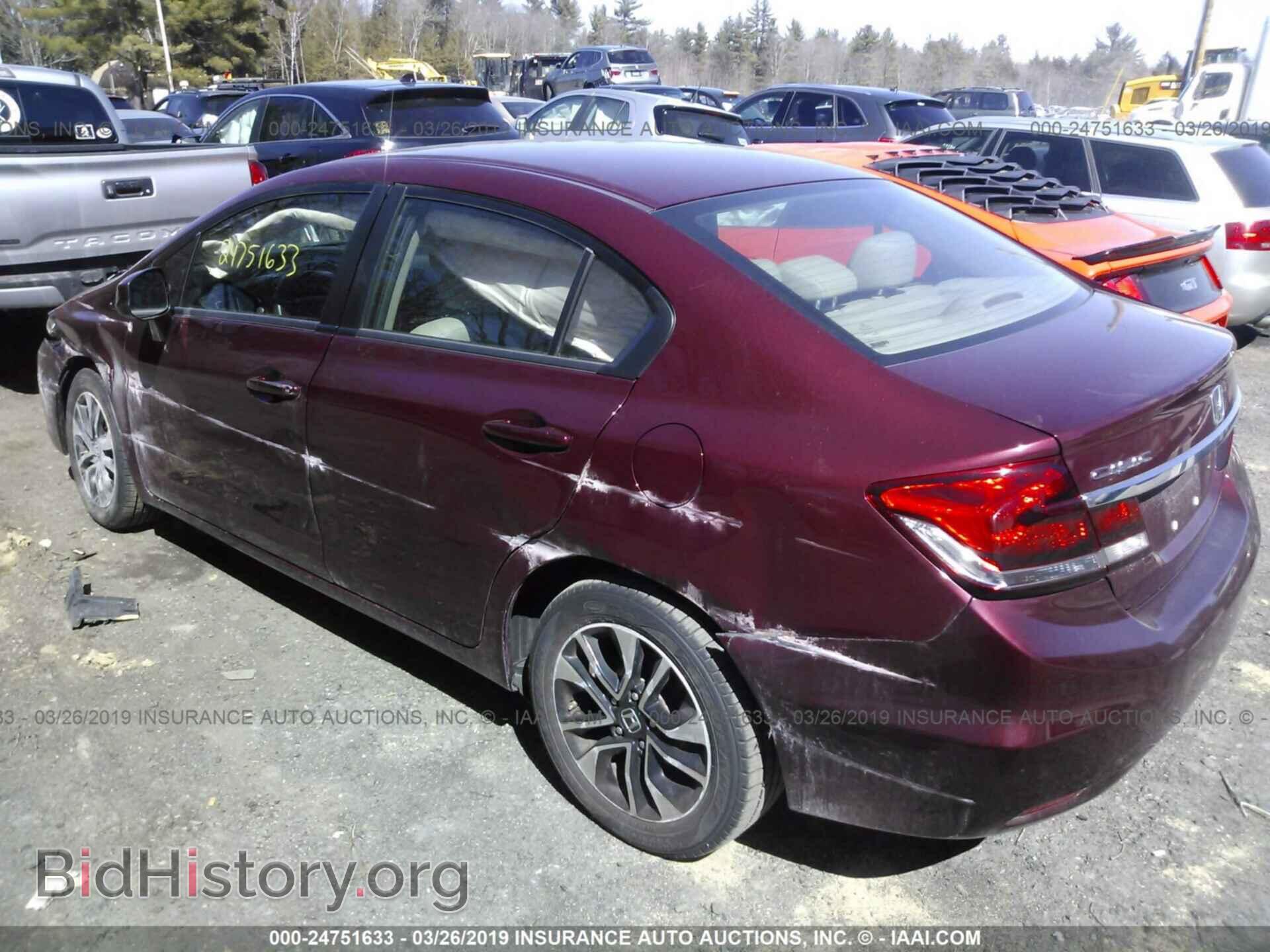 2013 HONDA CIVIC - VIN: 2HGFB2F98DH545842 - Фото 3