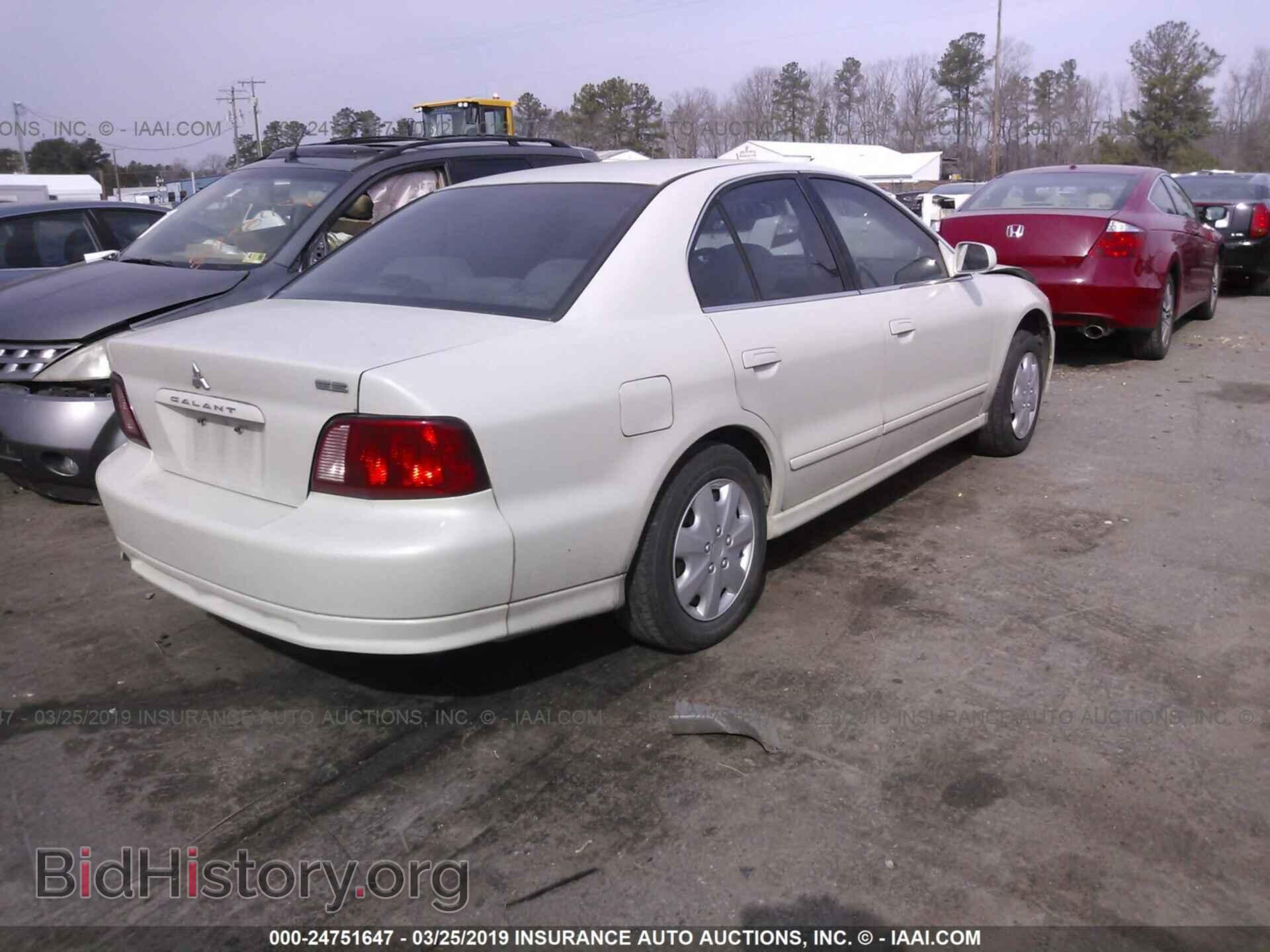 2003 MITSUBISHI GALANT - VIN: 4A3AA46G63E191330 - Фото 4