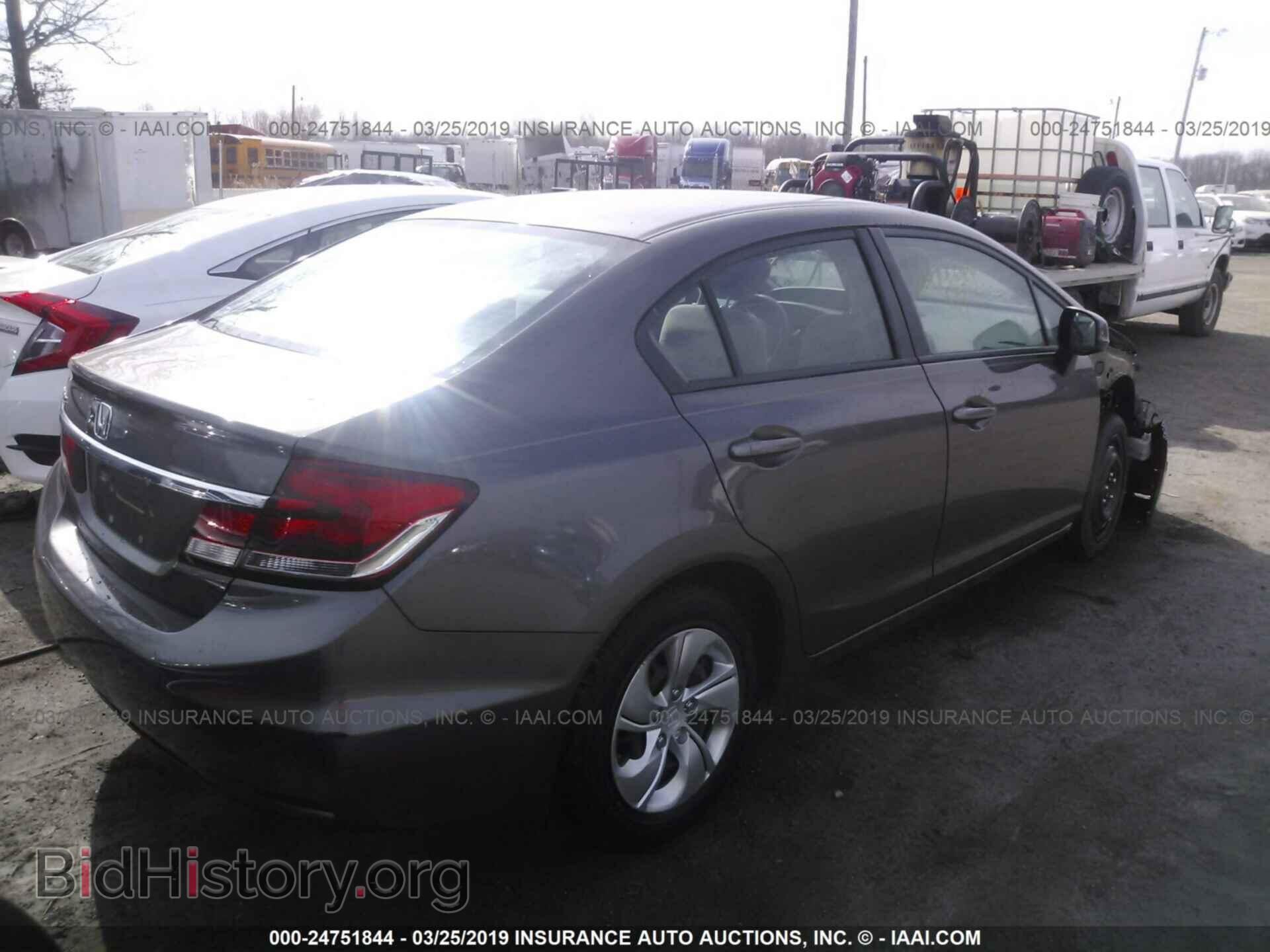 2013 HONDA CIVIC - VIN: 2HGFB2F52DH574976 - Фото 4