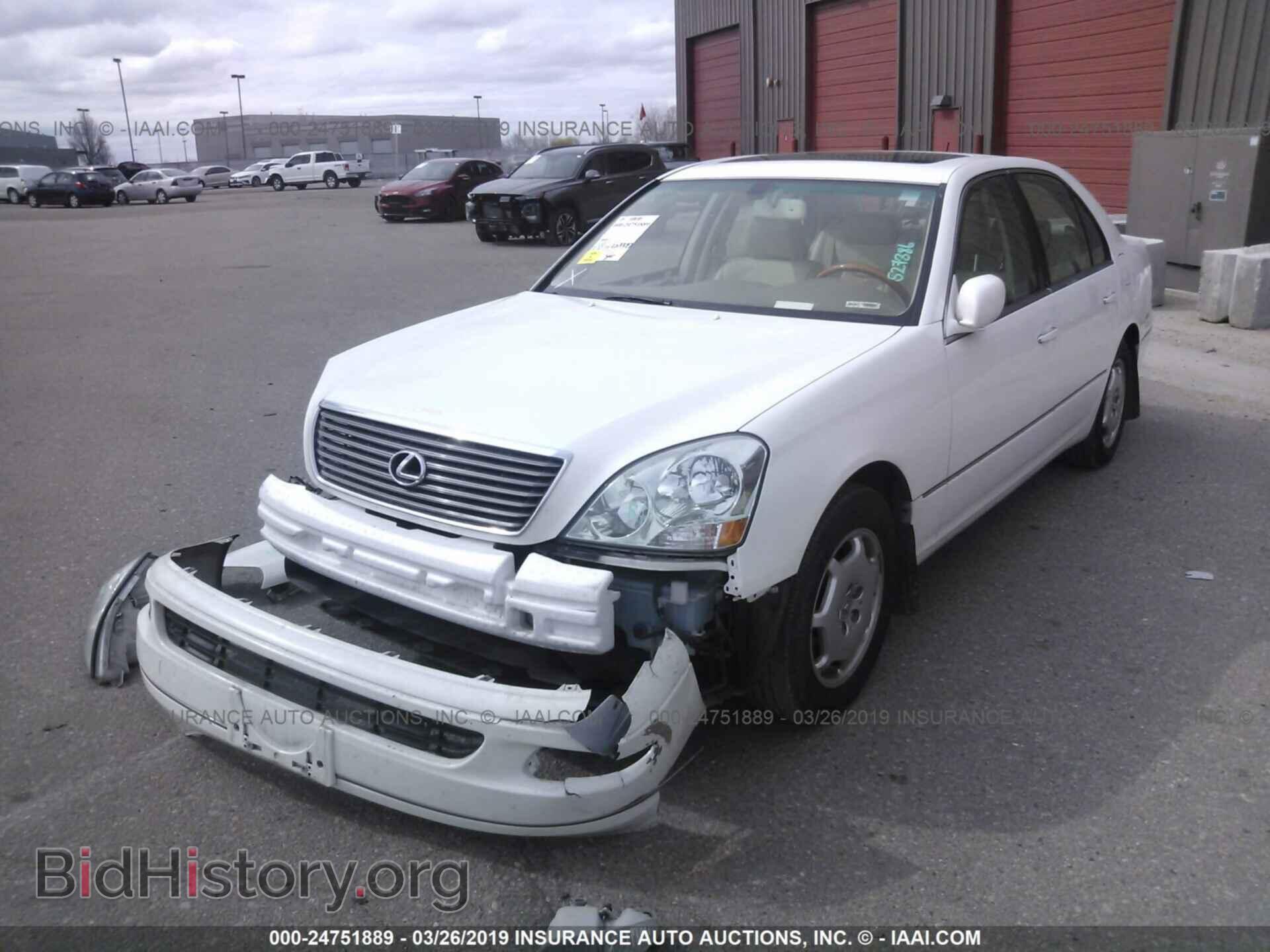 2002 LEXUS LS - VIN: JTHBN30F120069653 - Фото 2