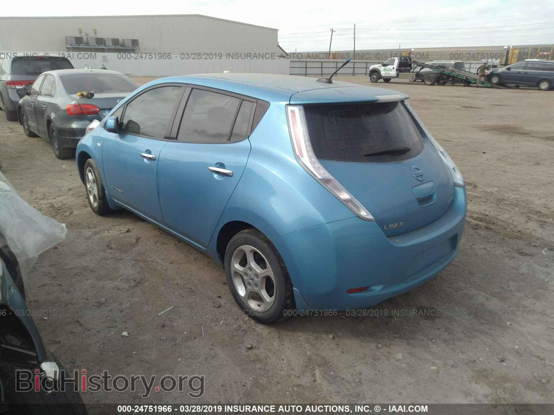 2012 NISSAN LEAF - VIN: JN1AZ0CP2CT024308 - Фото 3