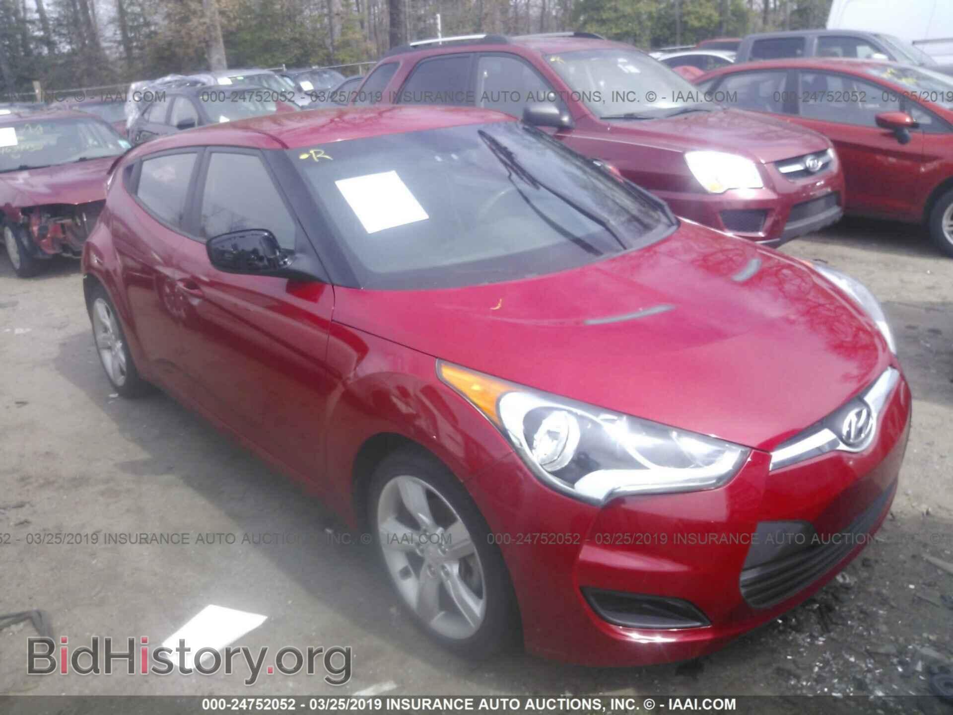 Photo KMHTC6AD7EU211376 - HYUNDAI VELOSTER 2014